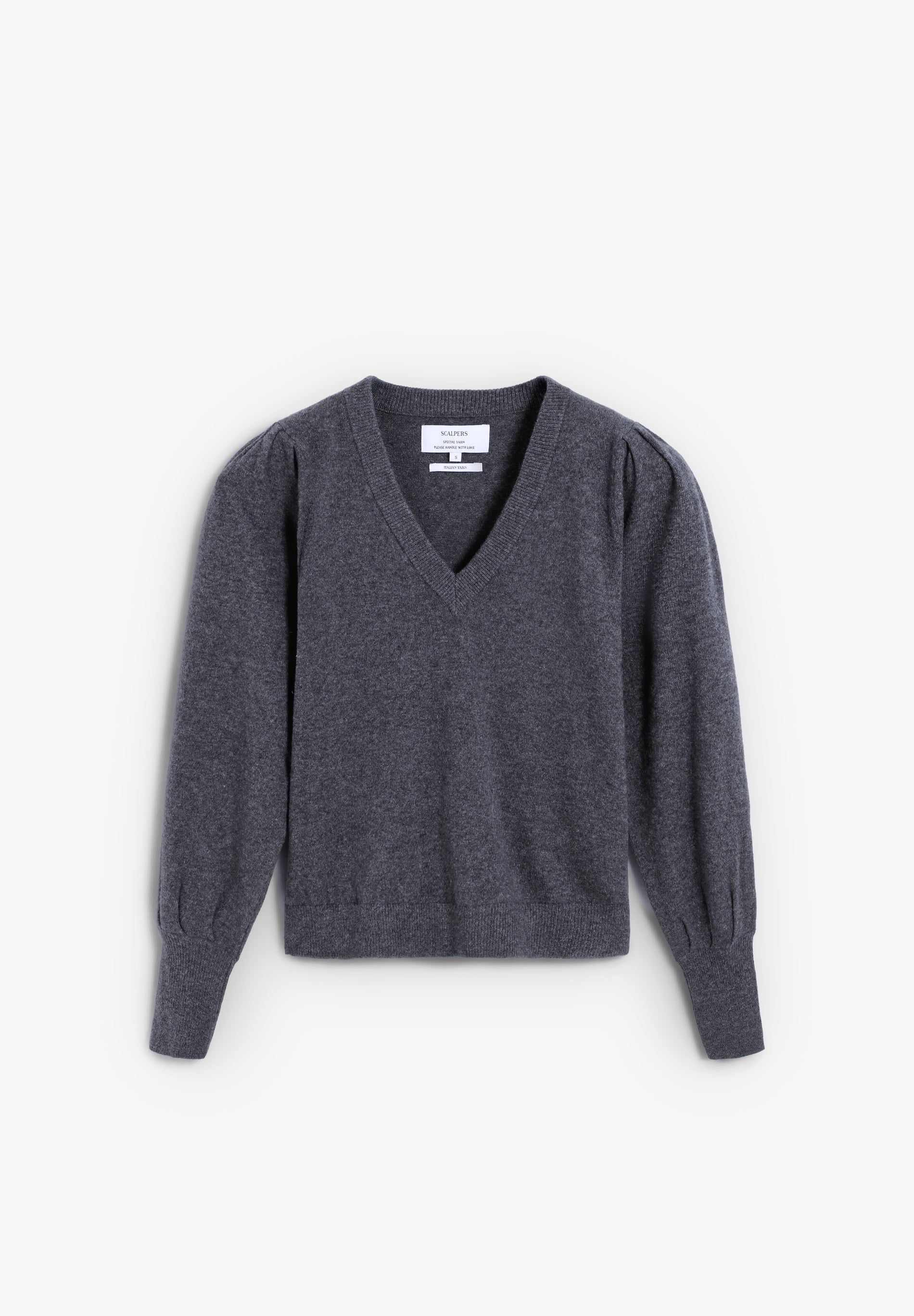 SWEATER WITH PUFFED SLEEVES