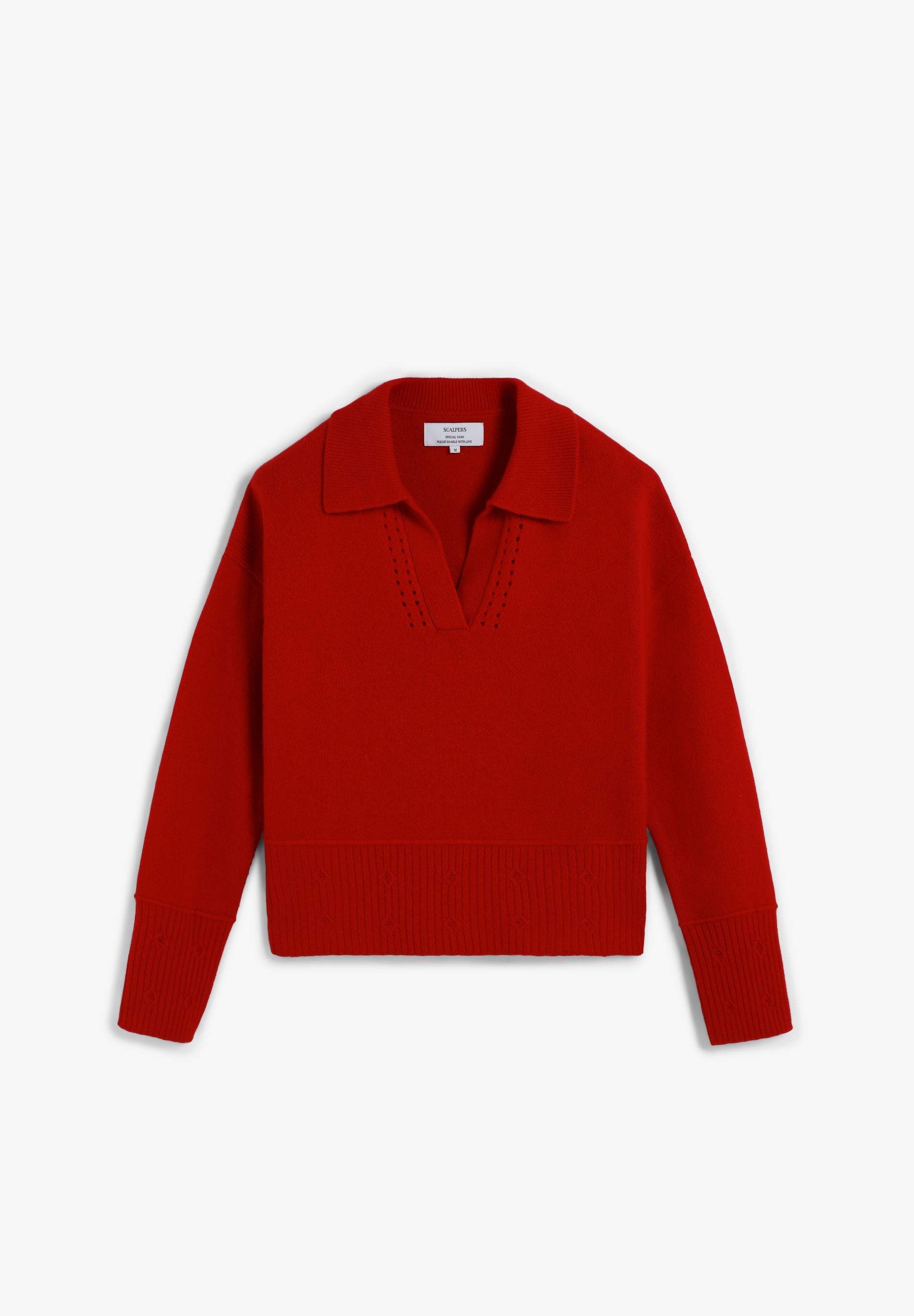 PULL POLO DÉTAILS RELIEF