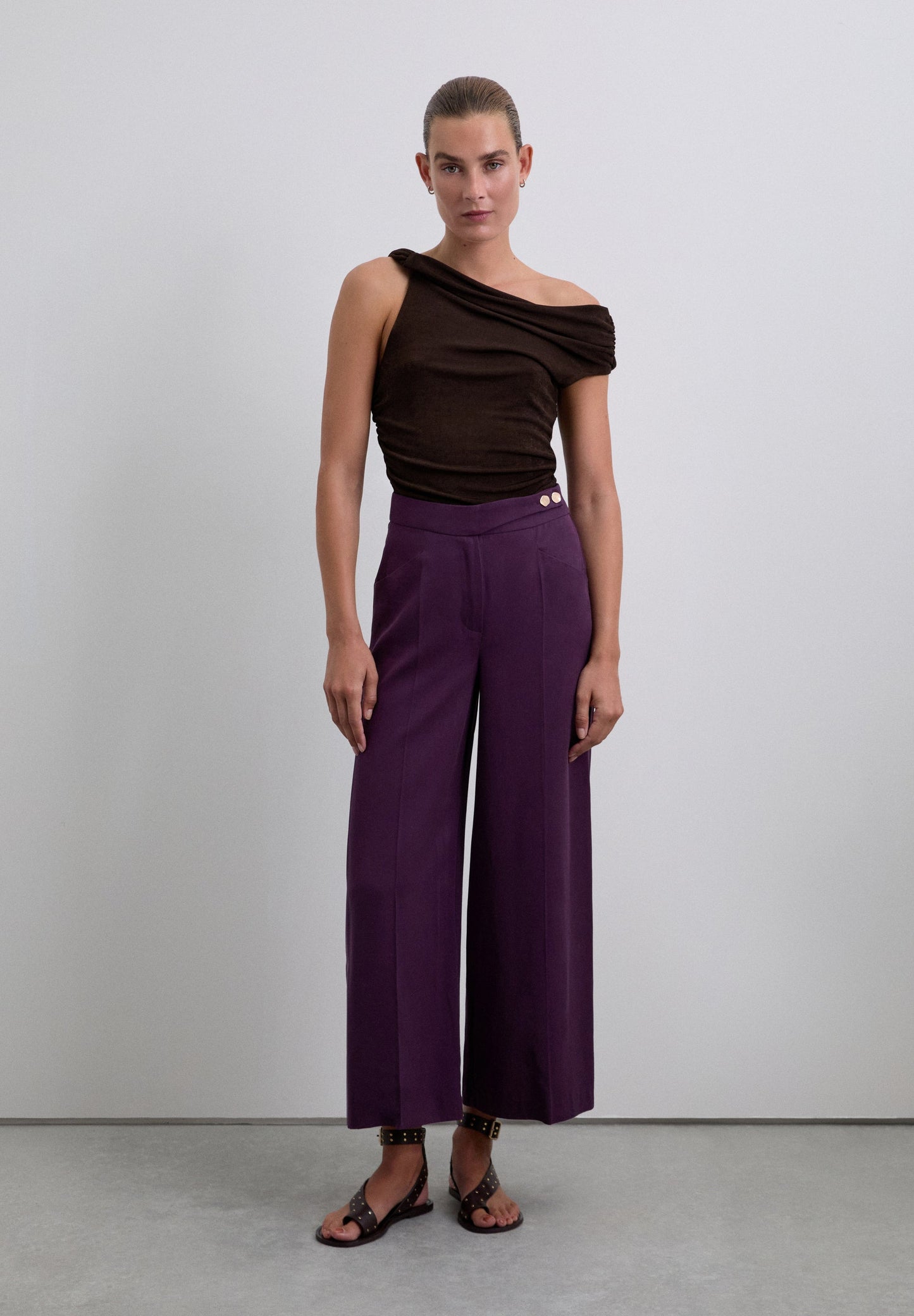 JUPE-CULOTTE PINCES