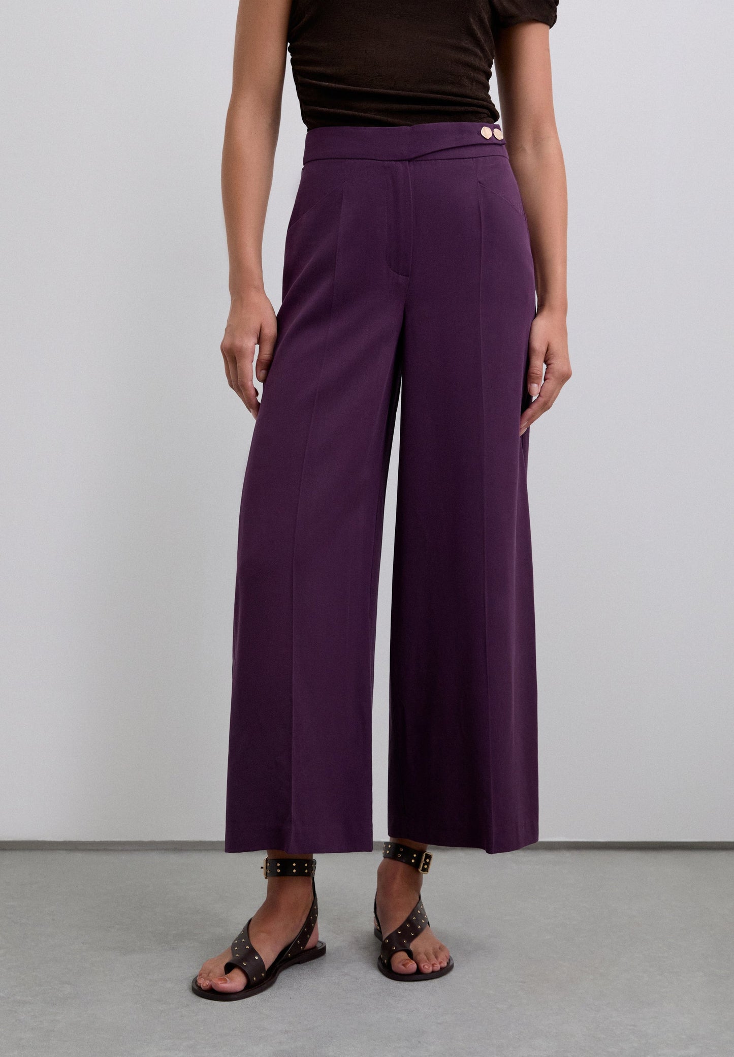 JUPE-CULOTTE PINCES