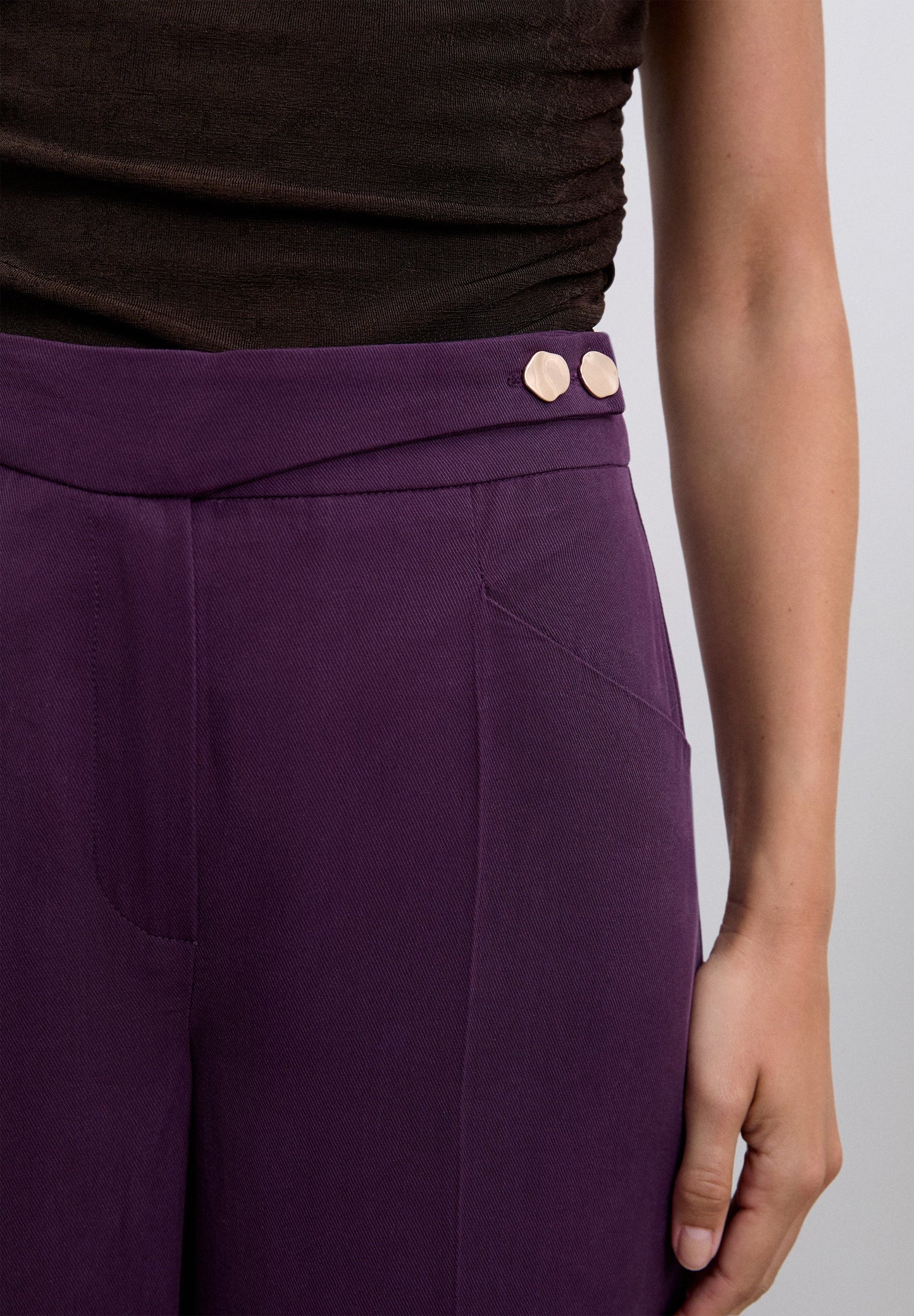 JUPE-CULOTTE PINCES