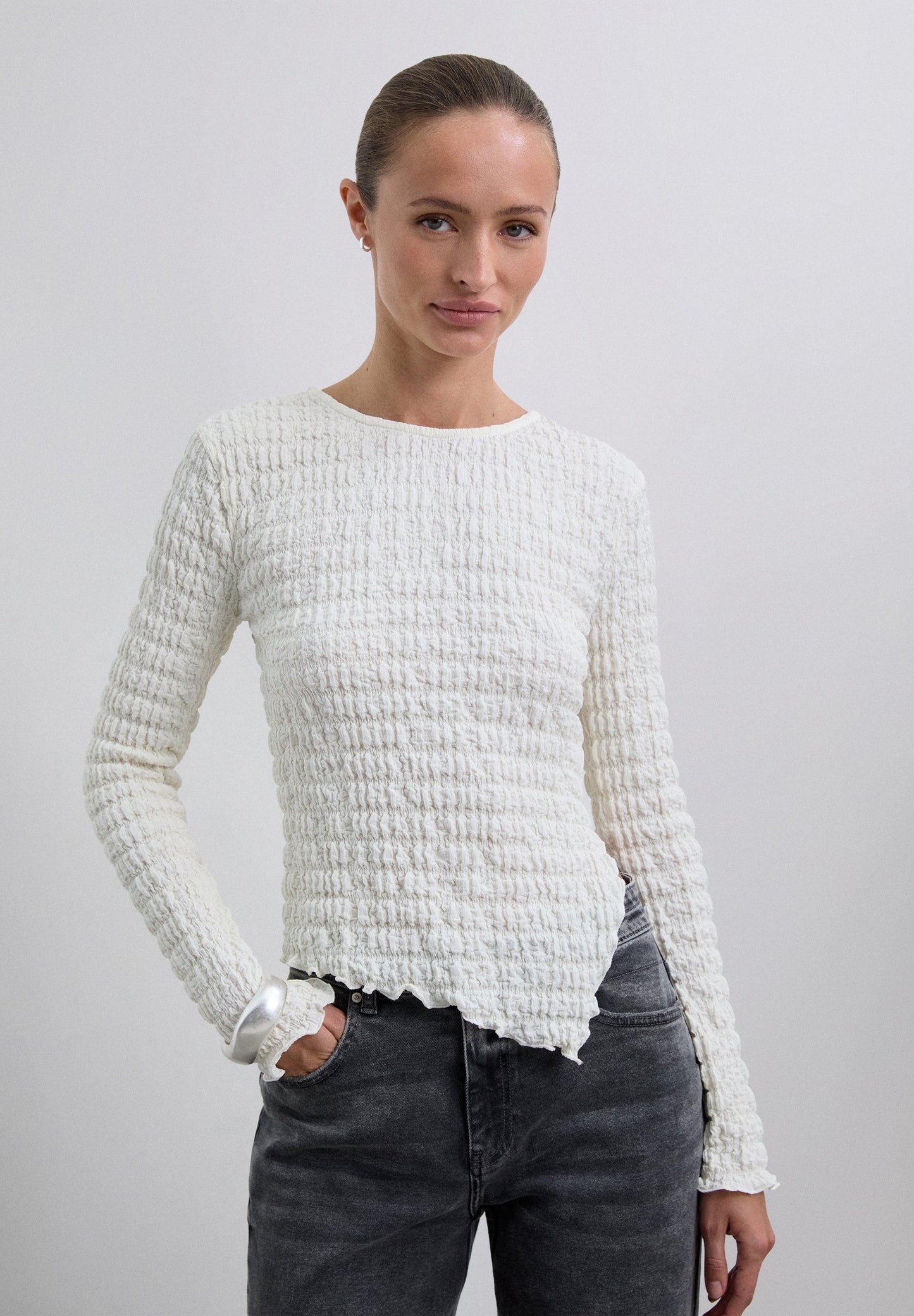 TOP COL ROND TEXTURE