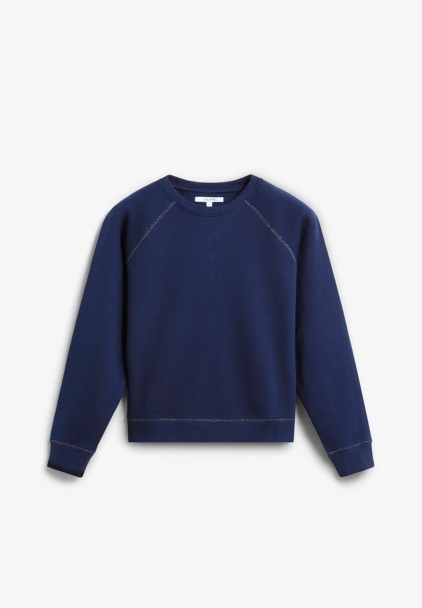 SWEATER GEBORDUURD LOGO ACHTERKANT