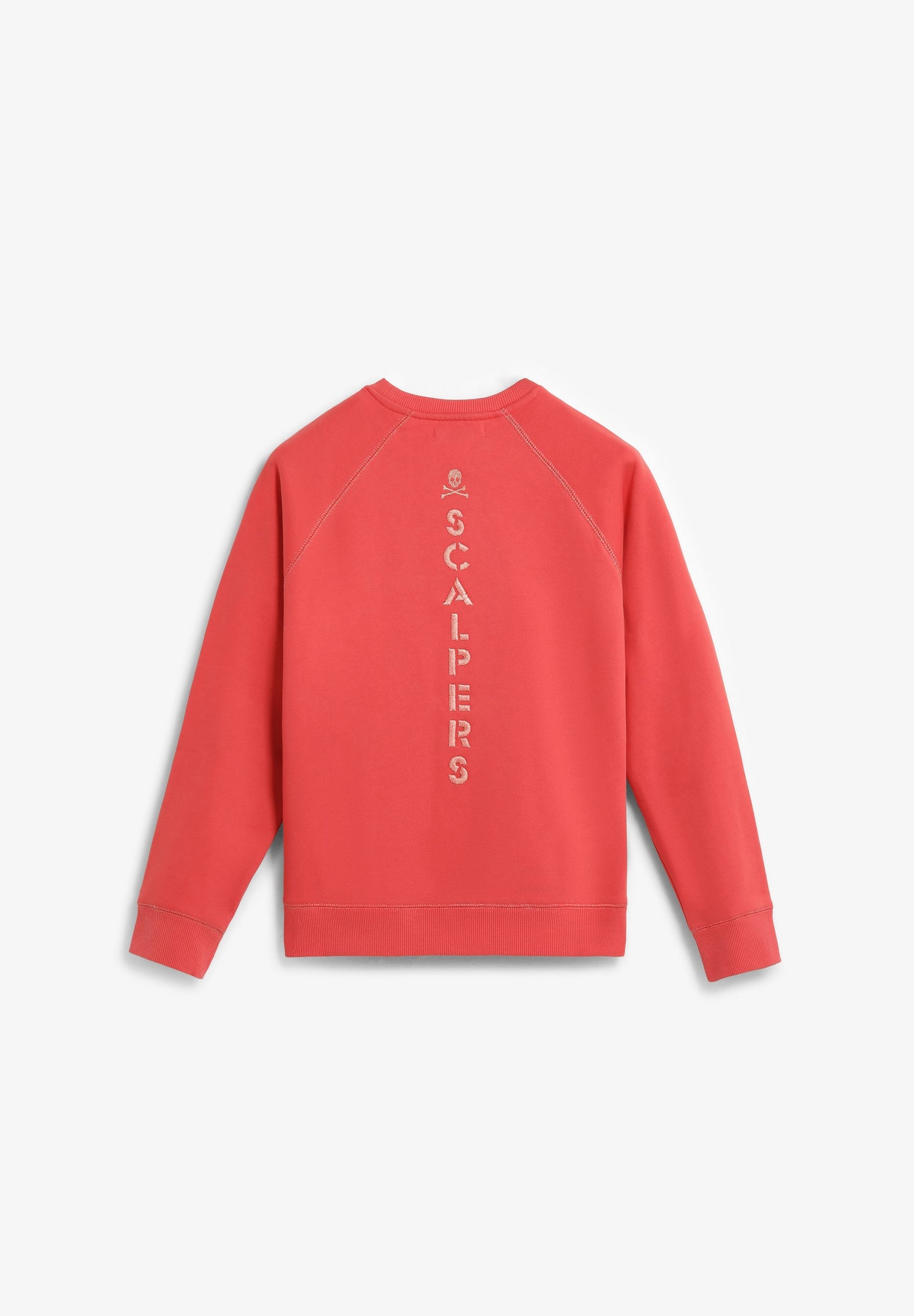 SWEATER GEBORDUURD LOGO ACHTERKANT