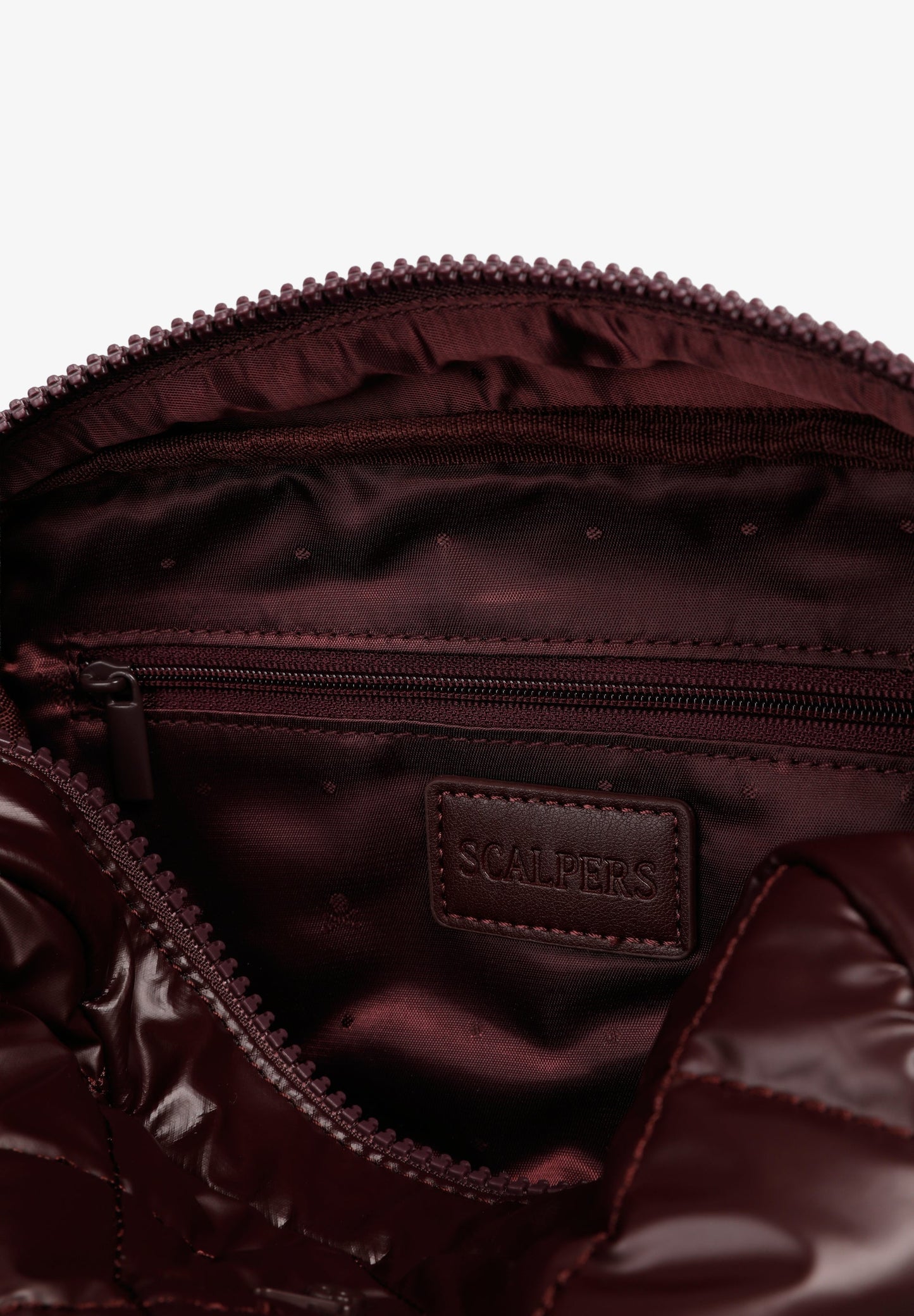 SAC À BANDOULIÈRE MATELASSÉ MÉTALLISÉ