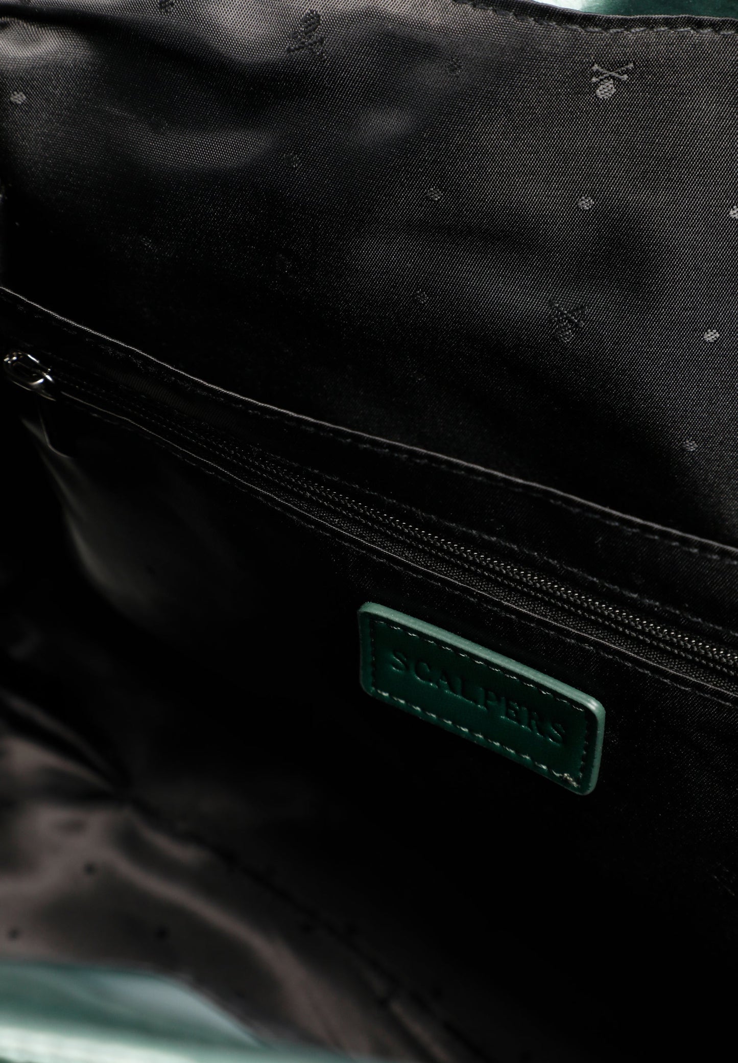 SAC CABAS MÉTALLISÉ SKULL