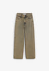 RECHTE JEANS MET VERWASSEN EFFECT