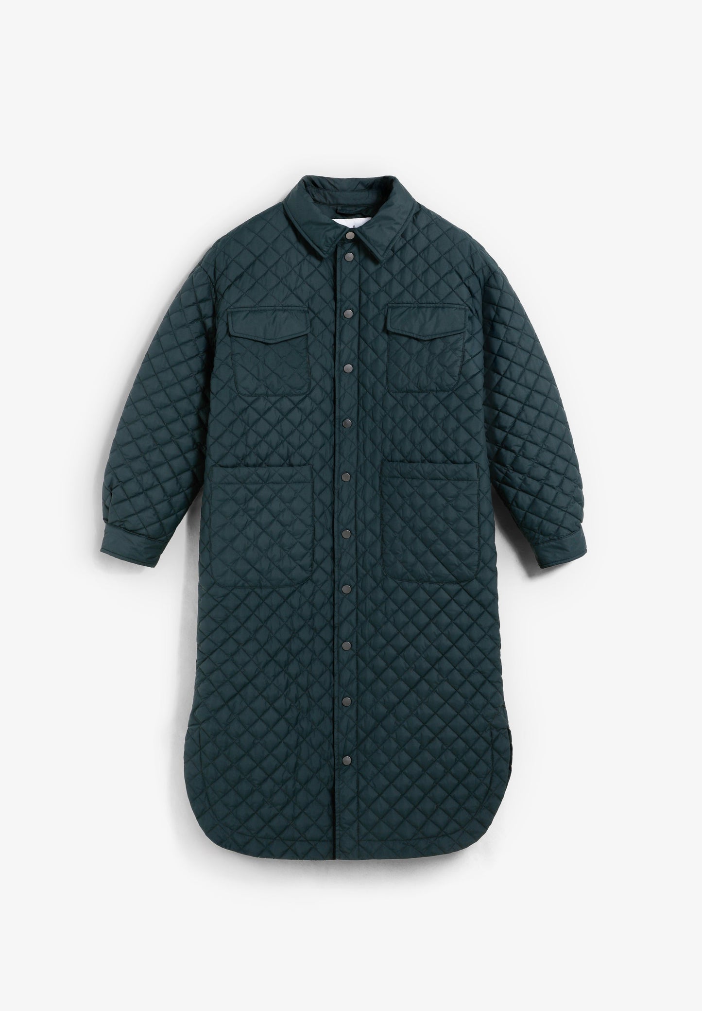 SCKNITLONGPUFFER COAT