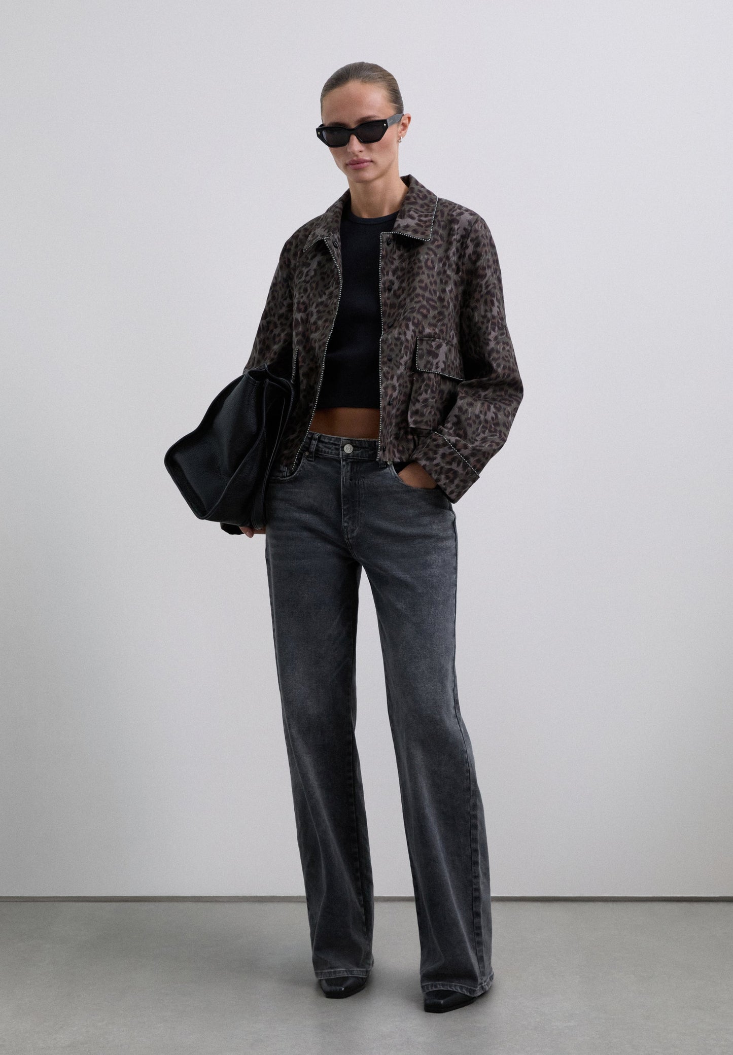 JACK MET ANIMAL PRINT STUDS