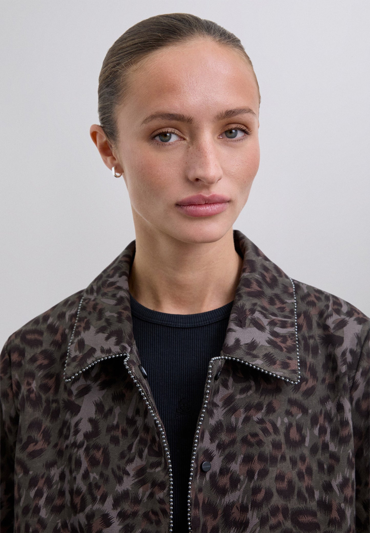JACK MET ANIMAL PRINT STUDS