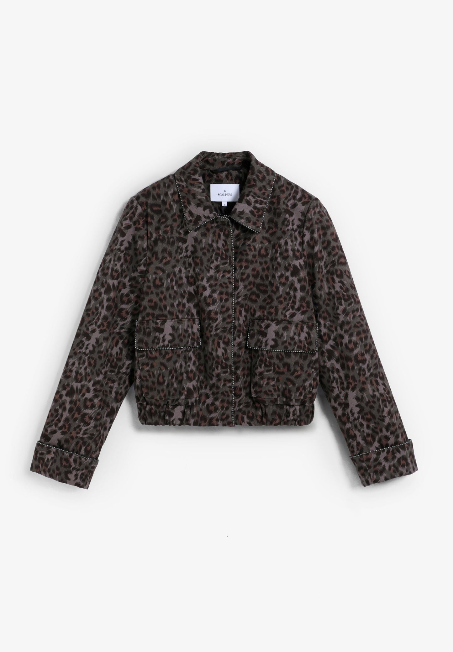 JACK MET ANIMAL PRINT STUDS