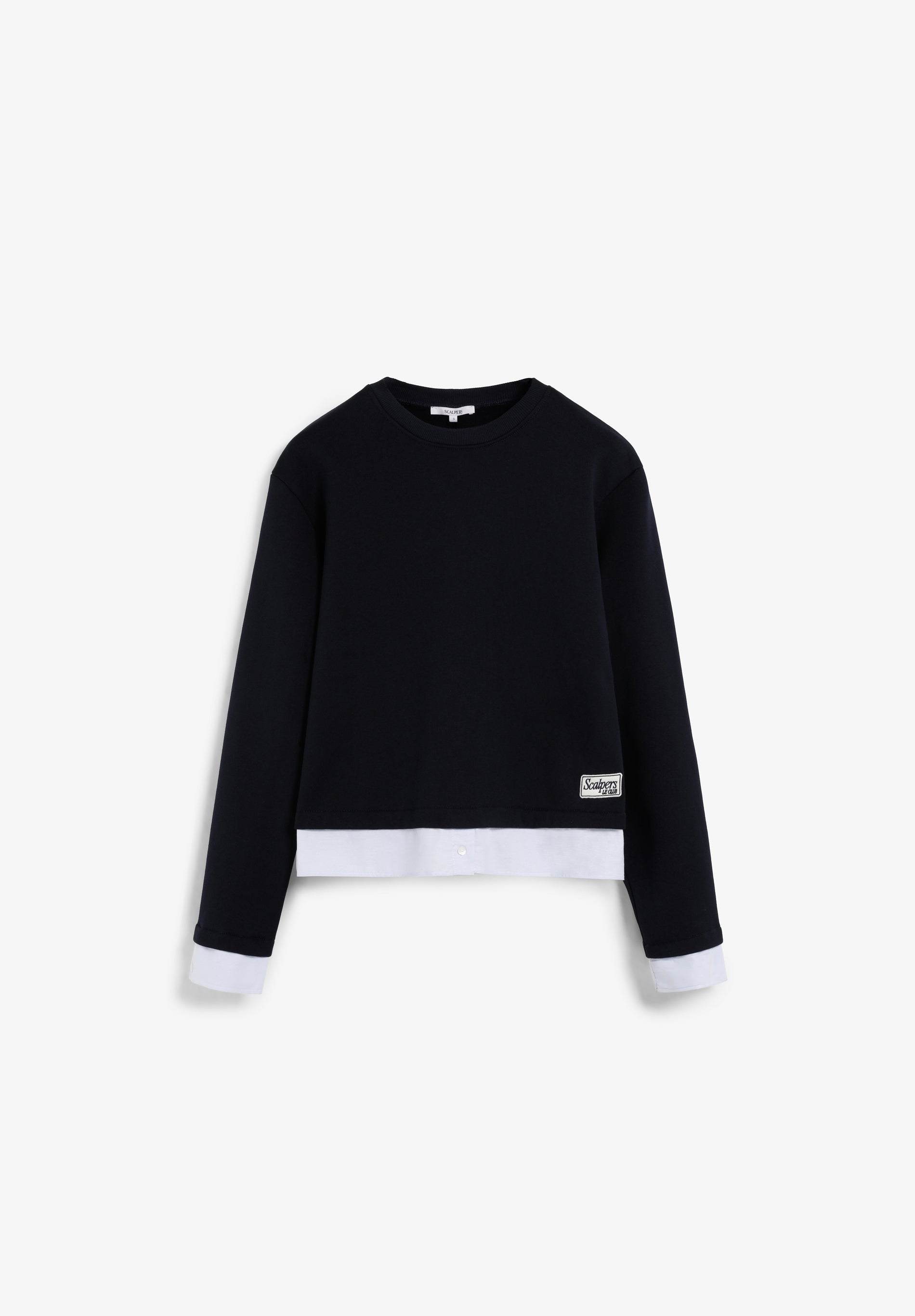 HOODY MIT HEMD-DETAIL