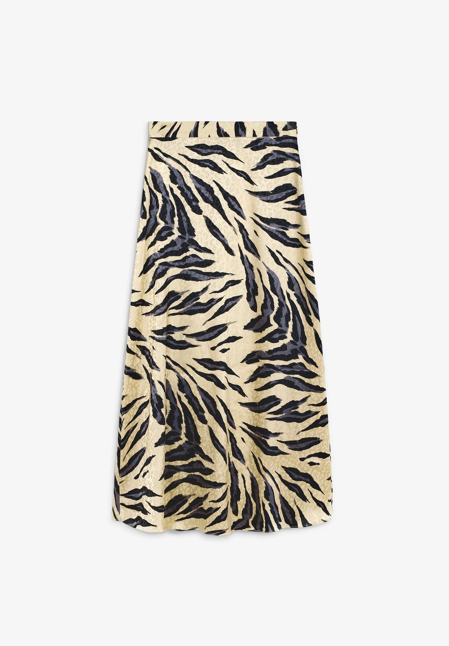 JUPE MIDI IMPRIMÉ MOTIF ANIMAL