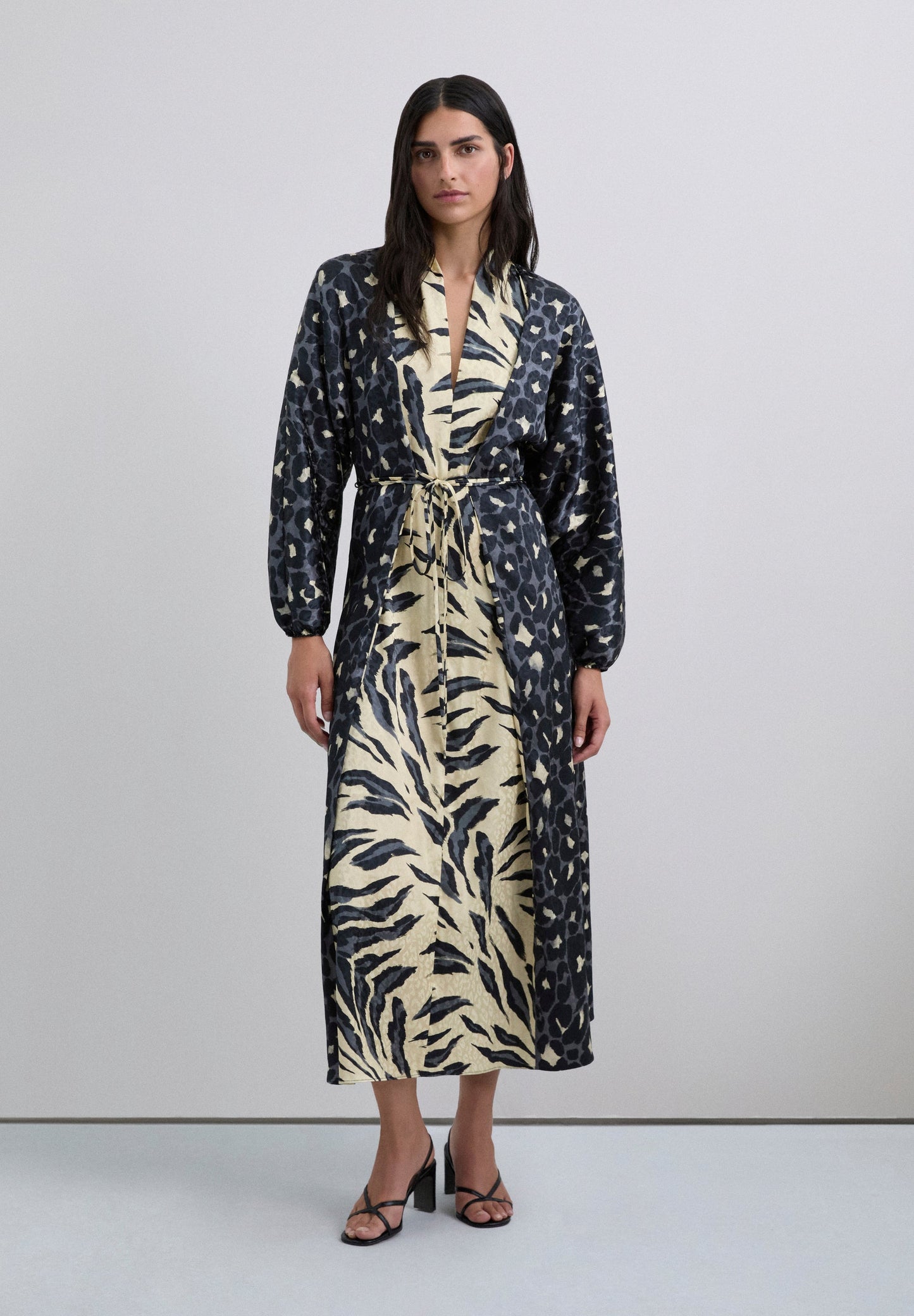 LANGE JURK MET DIERENPRINT