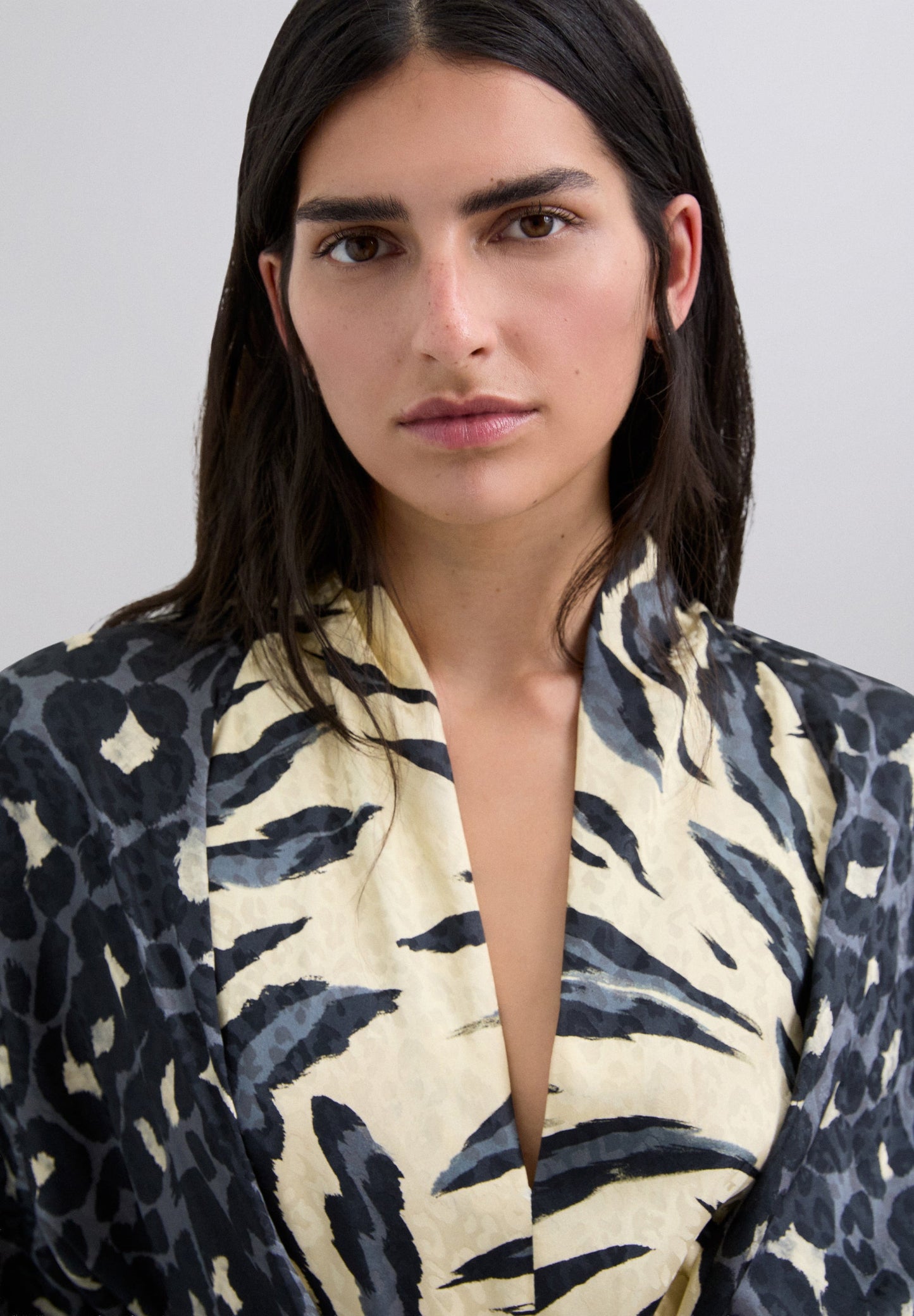 LANGE JURK MET DIERENPRINT