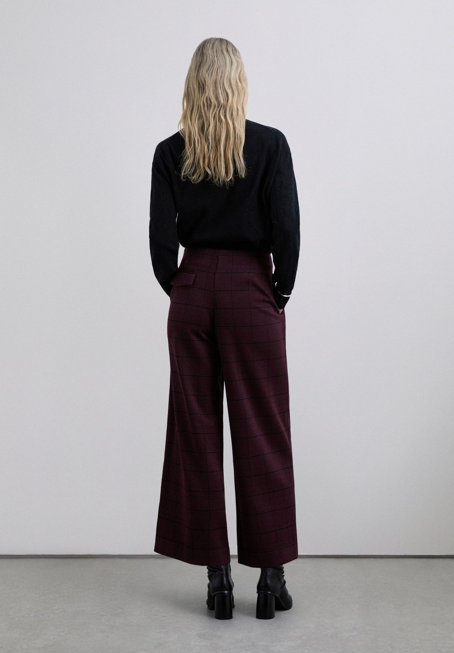 CULOTTE BROEK MET HOGE TAILLE