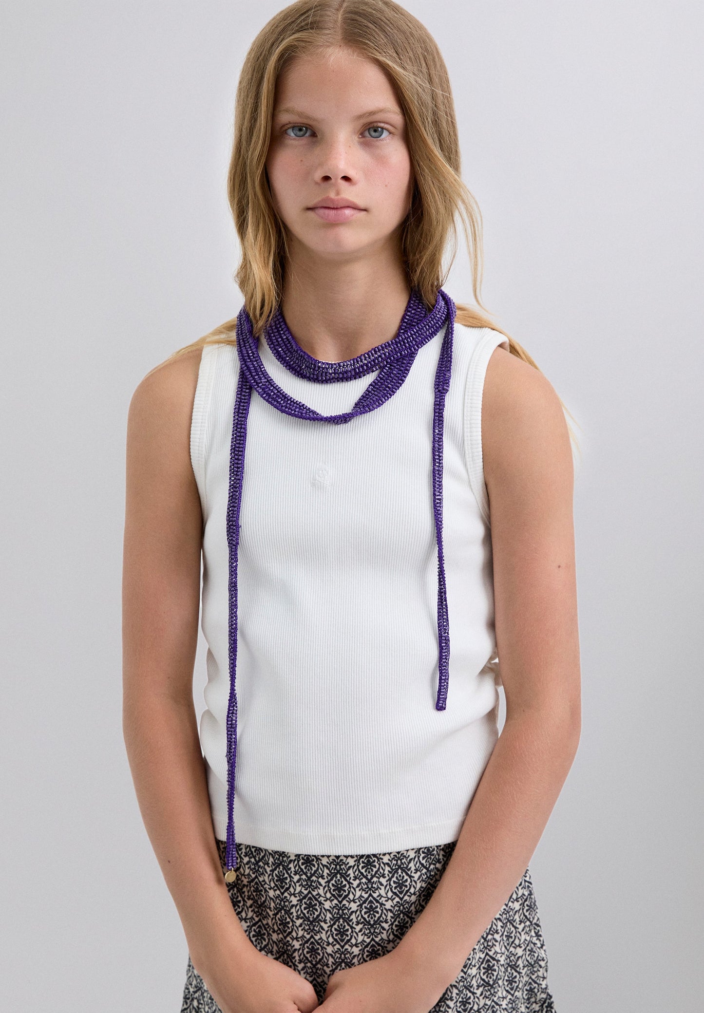 COLLIER PERLES RÉGLABLE