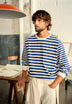 SCMIXEDSTRIPED LS TEE