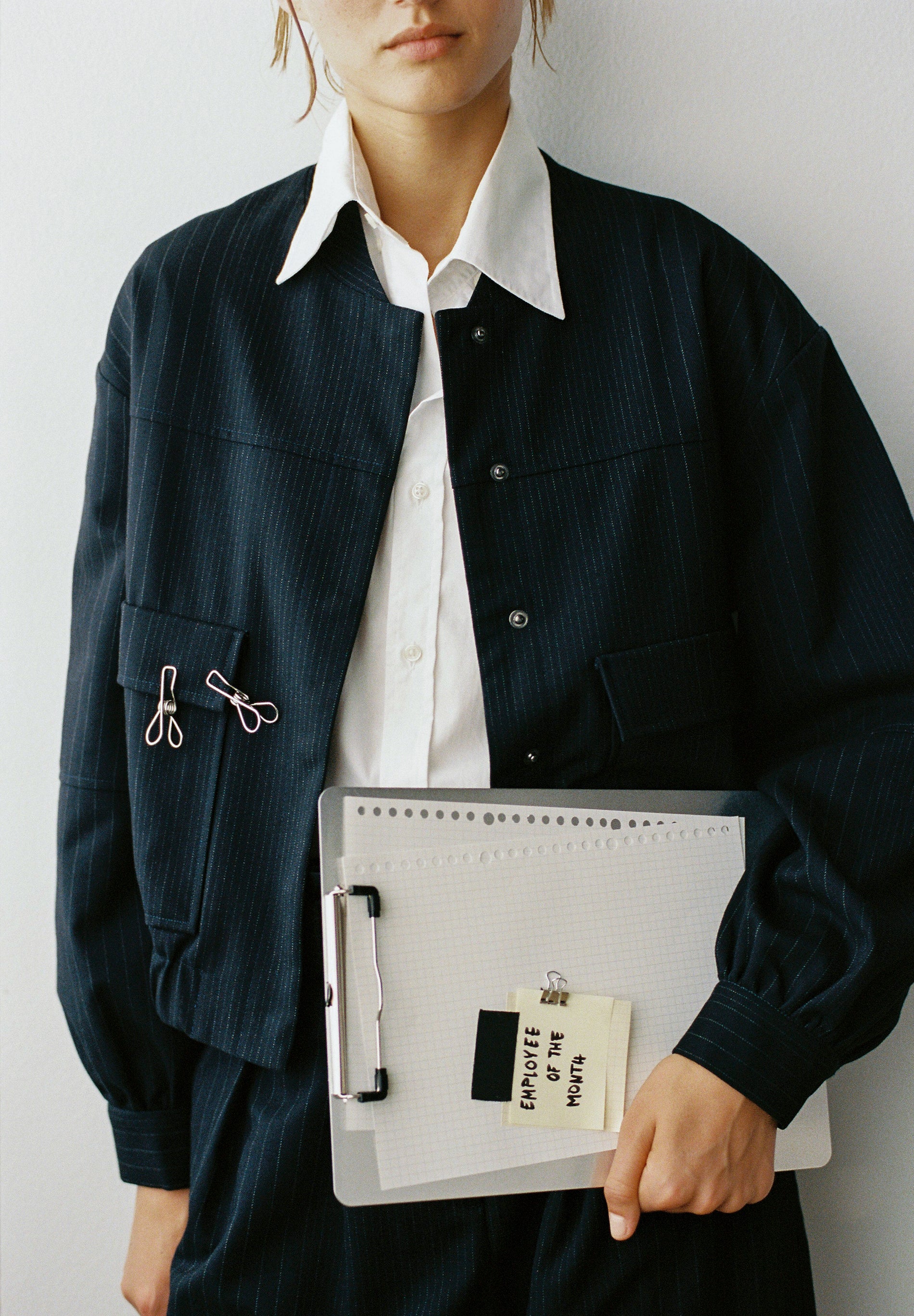 KRIJTSTREEP BOMBERJACK