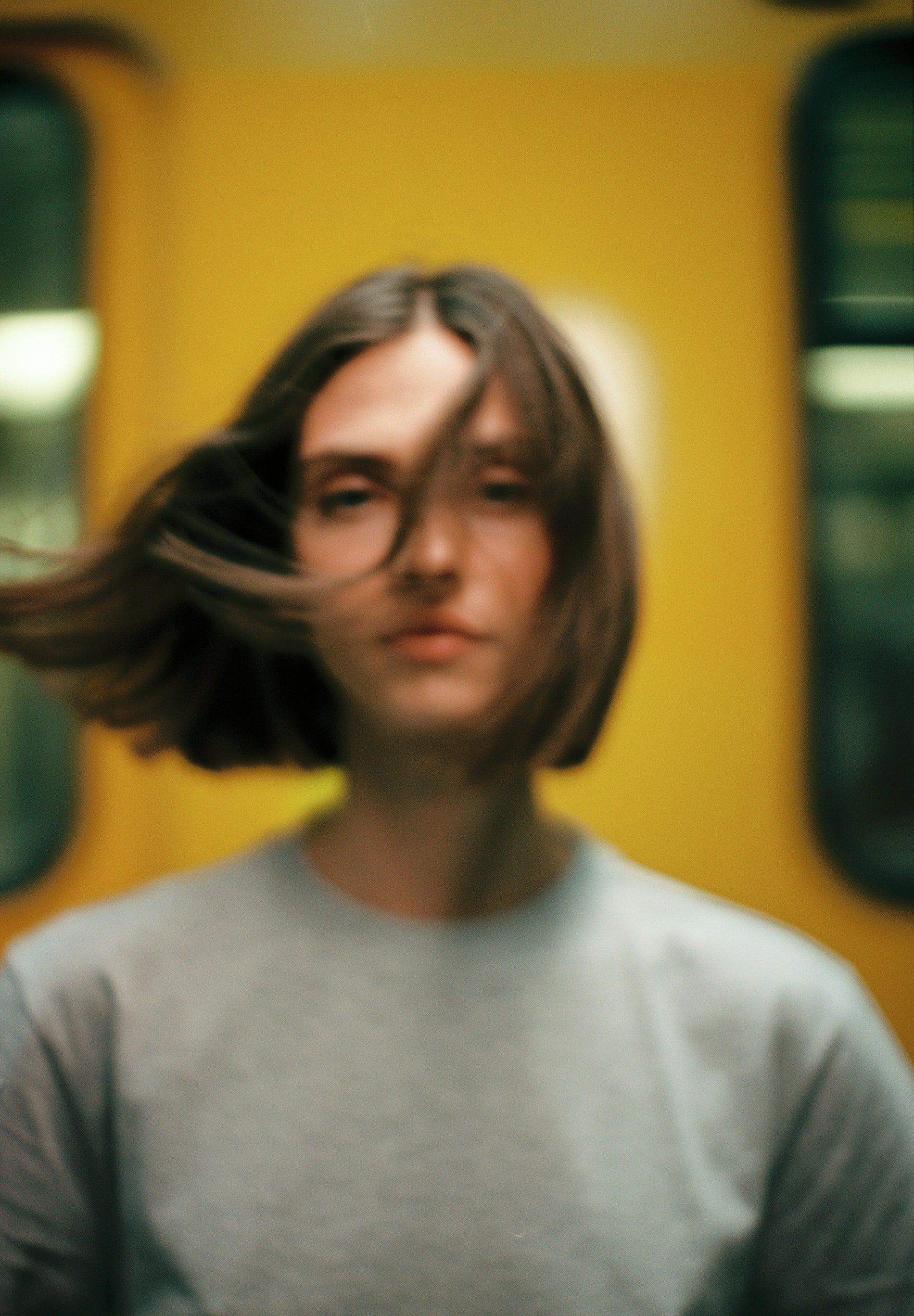 STRAIGHT LEATHER TROUSERS