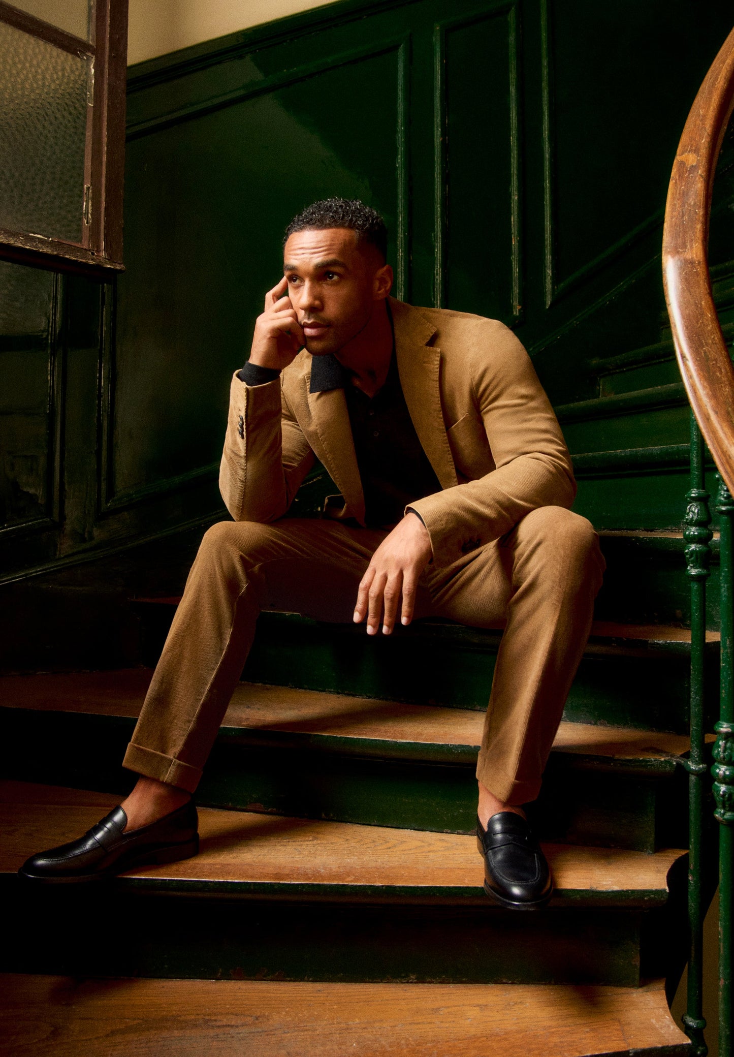 CORDUROY CHINO BROEK