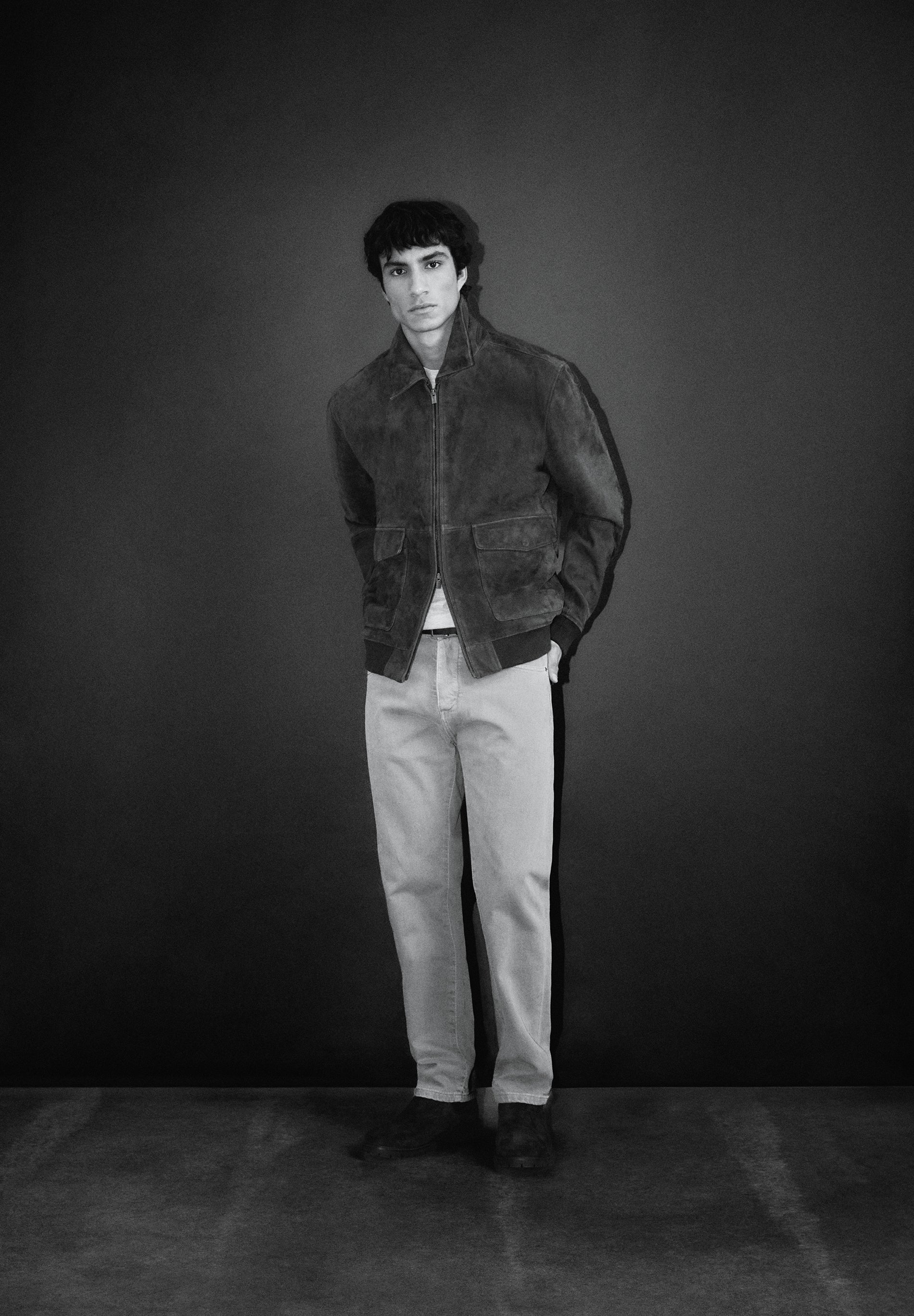 SUEDE LEATHER JACKET