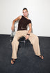 SCPLEATEDWIDECHINO PANT