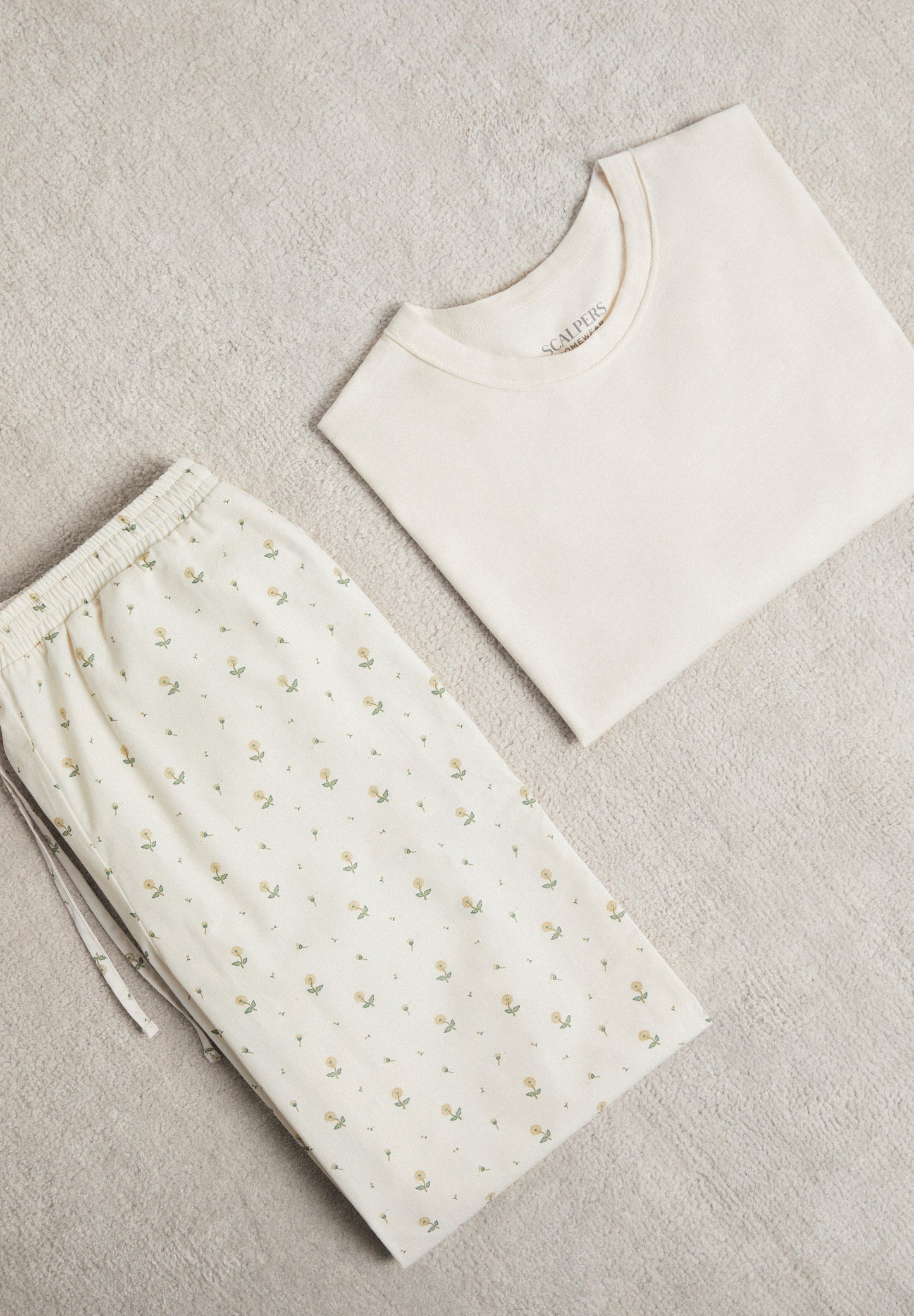 PYJAMAS WITH PRINTED DETAILS