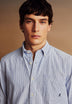 BUTTON COLLAR SKULL SHIRT