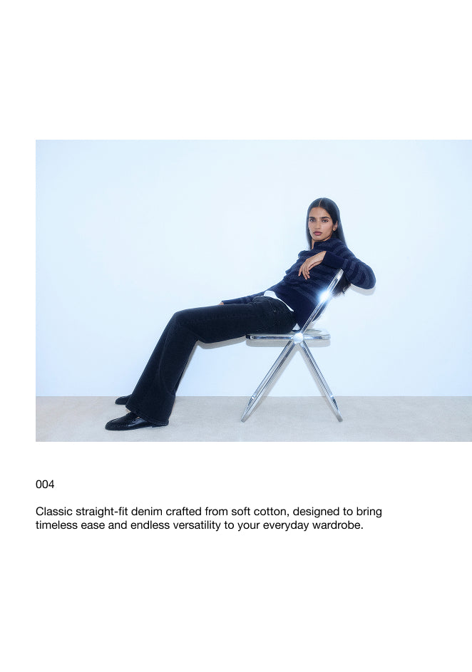 MID-RISE TROUSERS