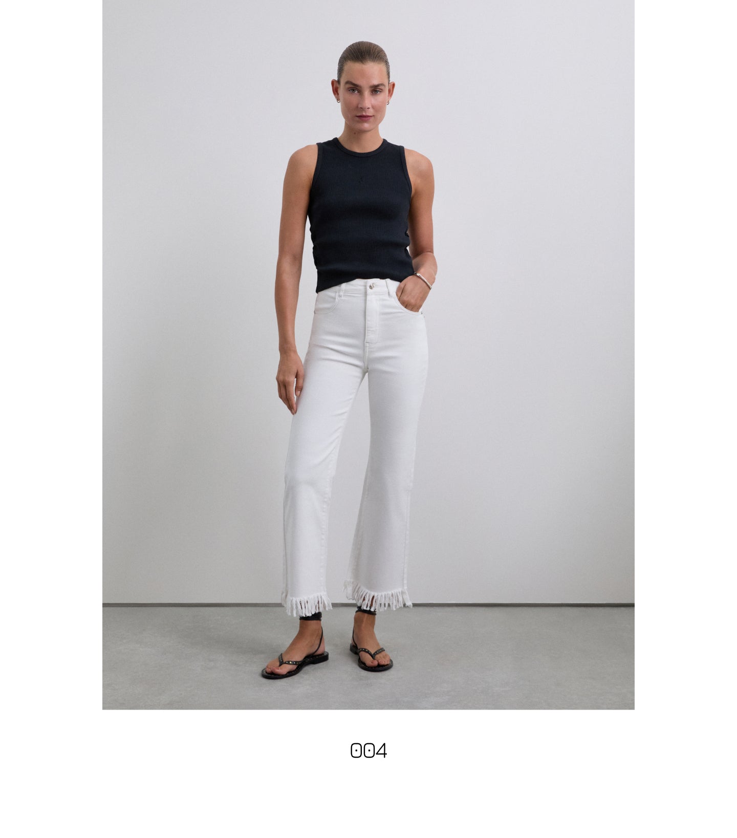 RIVET SHELL DENIM PANT