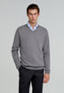 BASIC COTTON EMBROIDERED SWEATER