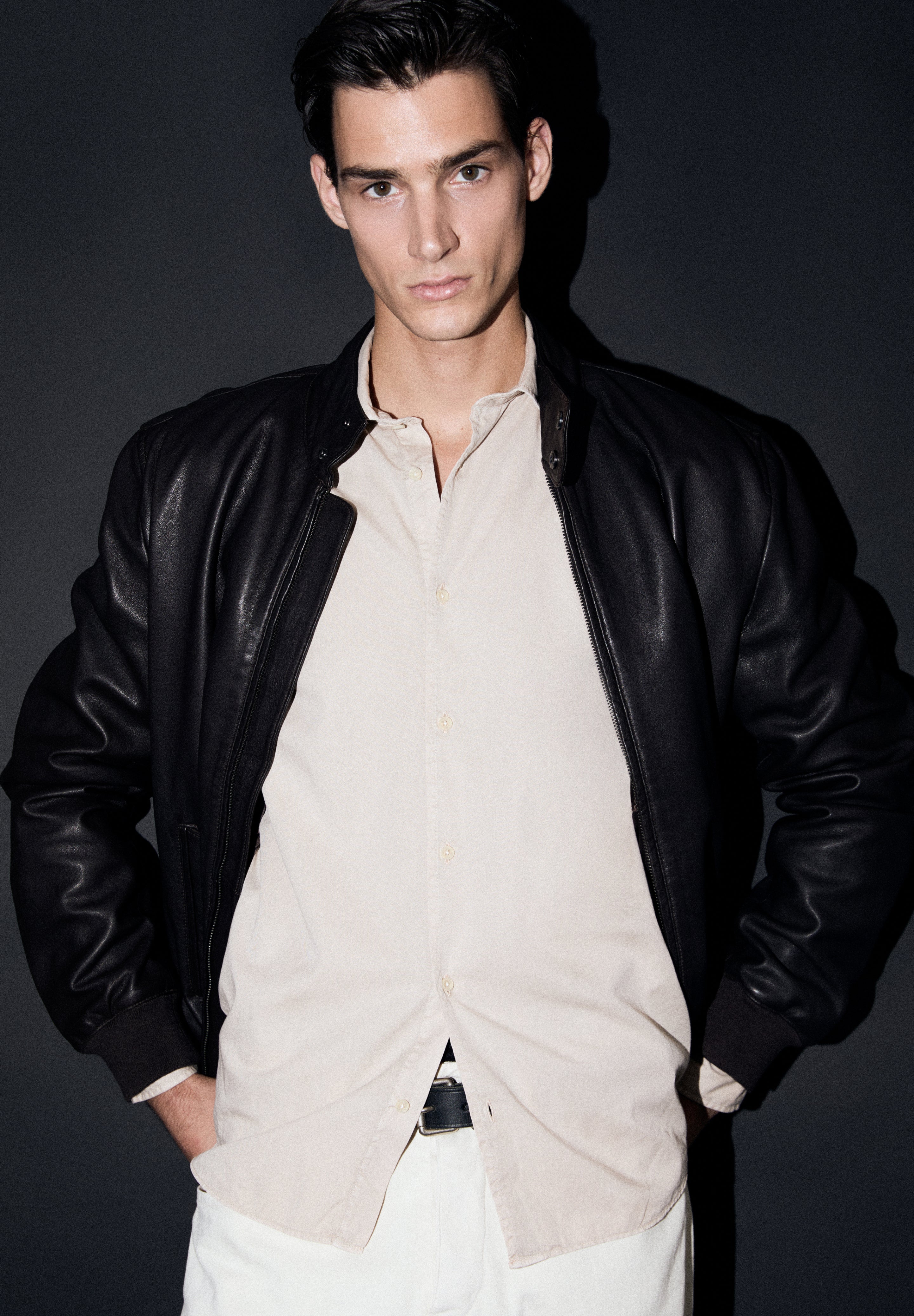 CHEMISE SKULL BRODÉ TON SUR TON