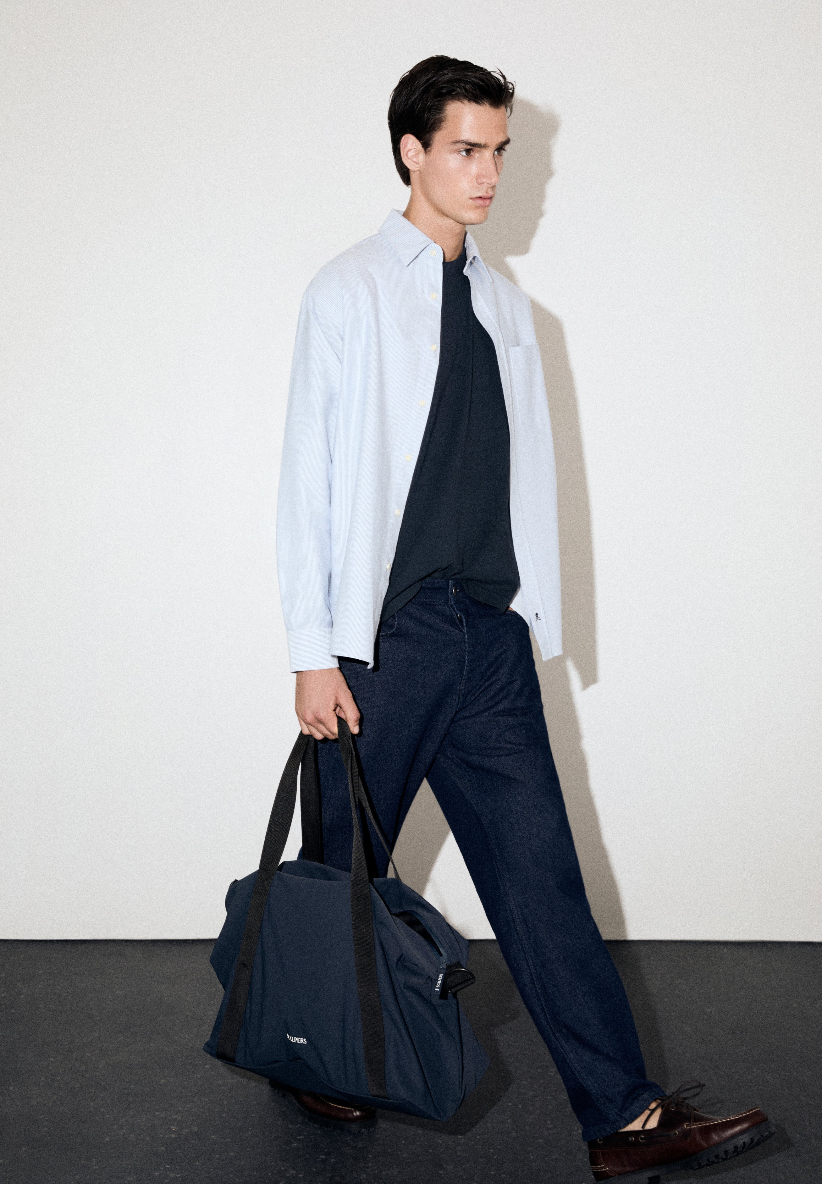 CHEMISE RAYÉE COUPE DROITE