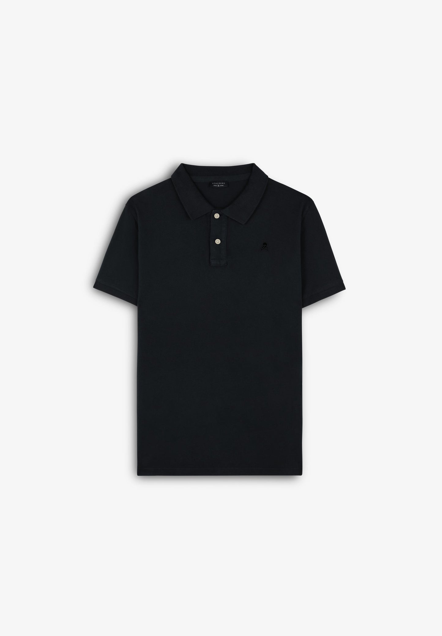 BASIC-POLOSHIRT MIT TOTENKOPF