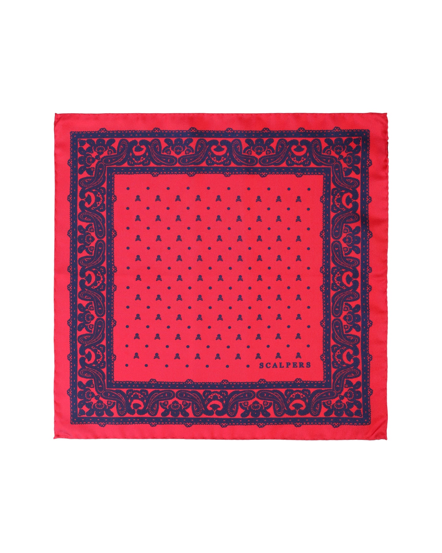 MM SKULL & DOTS POCHETTE PINK