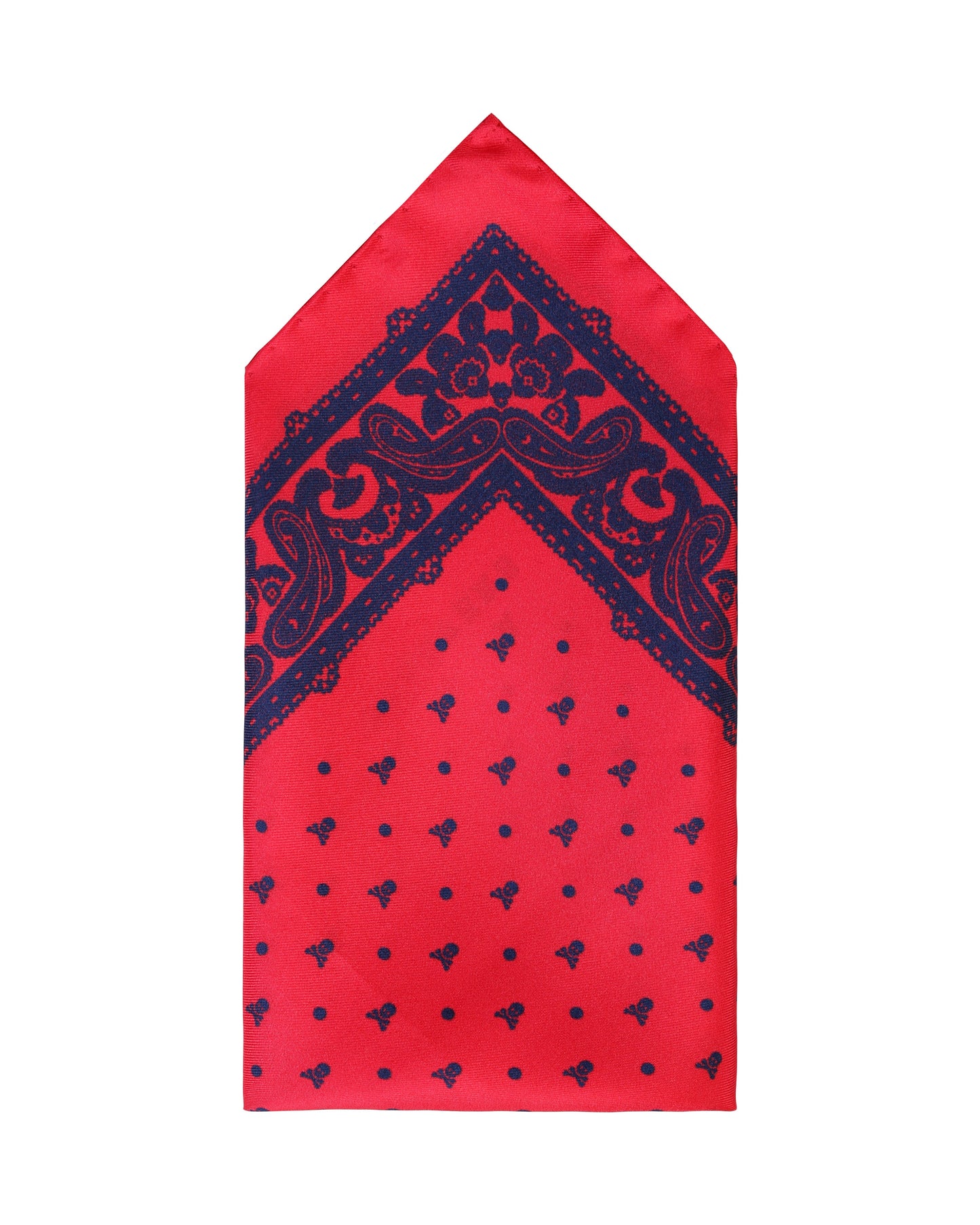 MM SKULL & DOTS POCHETTE PINK