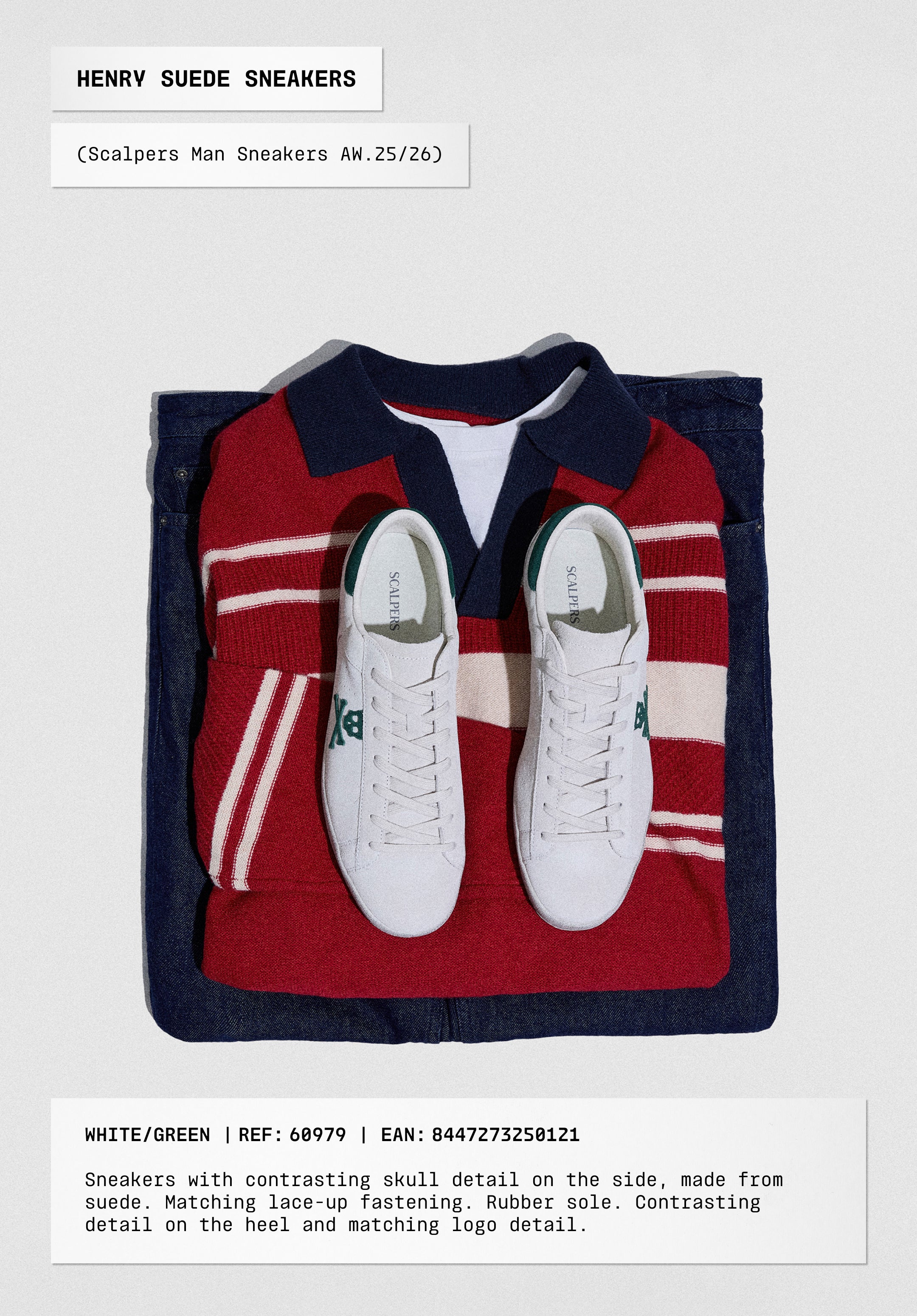 SCHENRY SUEDE SNEAKERS