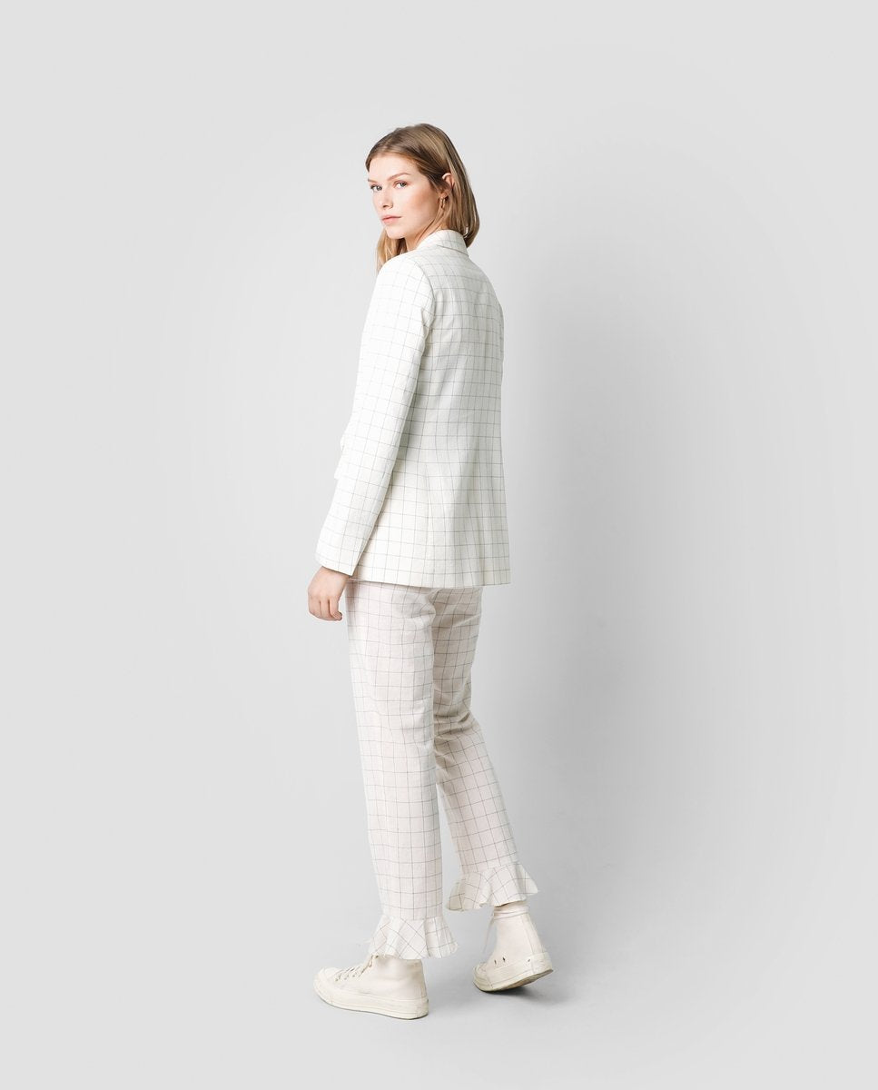 PANTALON TRAJE VOLANTES