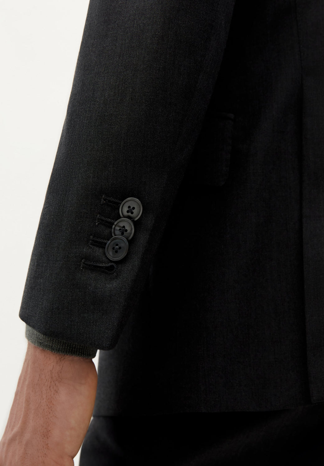 TRAJE CLÁSICO LANA GRIS - Scalpers