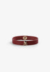 BRACCIALE PELLE TESCHI