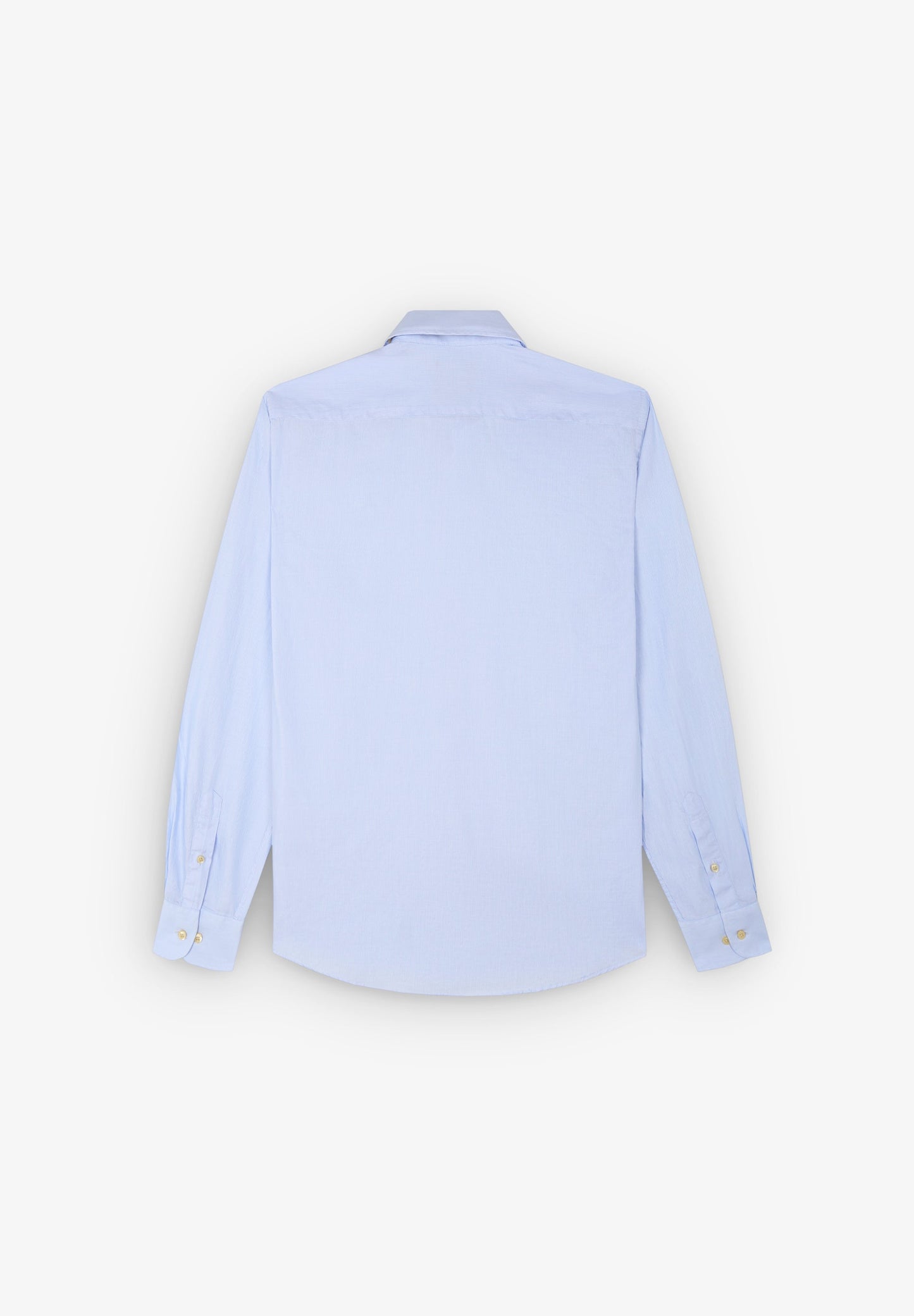 ELEGANTES STREIFENHEMD MIT FARBLICH ABGESETZTEM TOTENKOPF