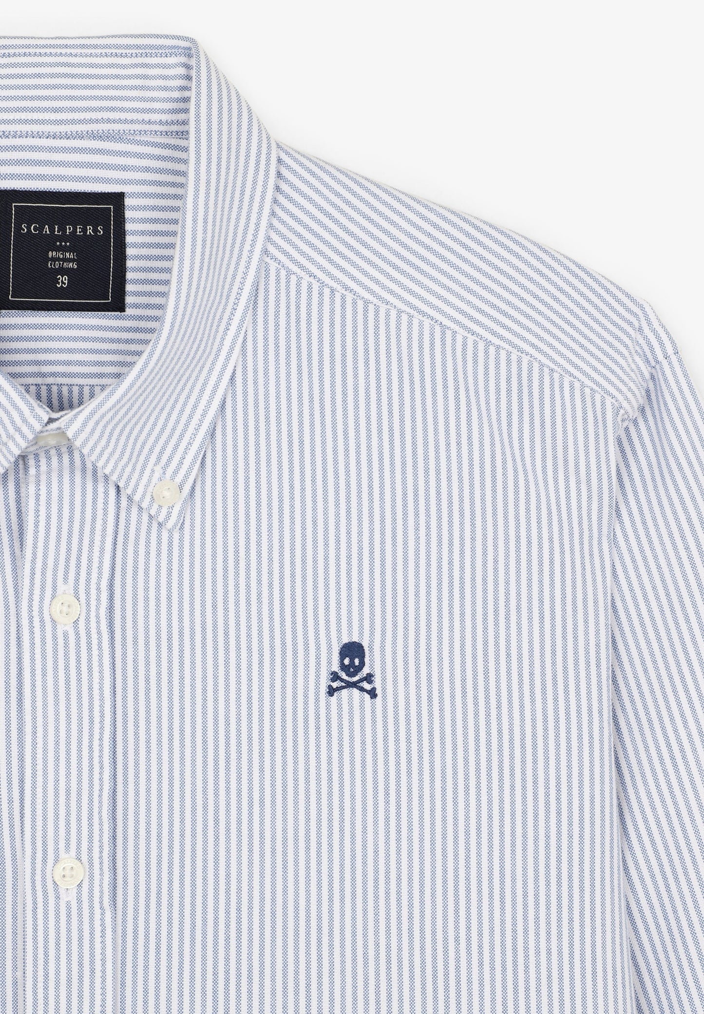 CAMISA OXFORD CALAVERA CONTRASTE - Scalpers