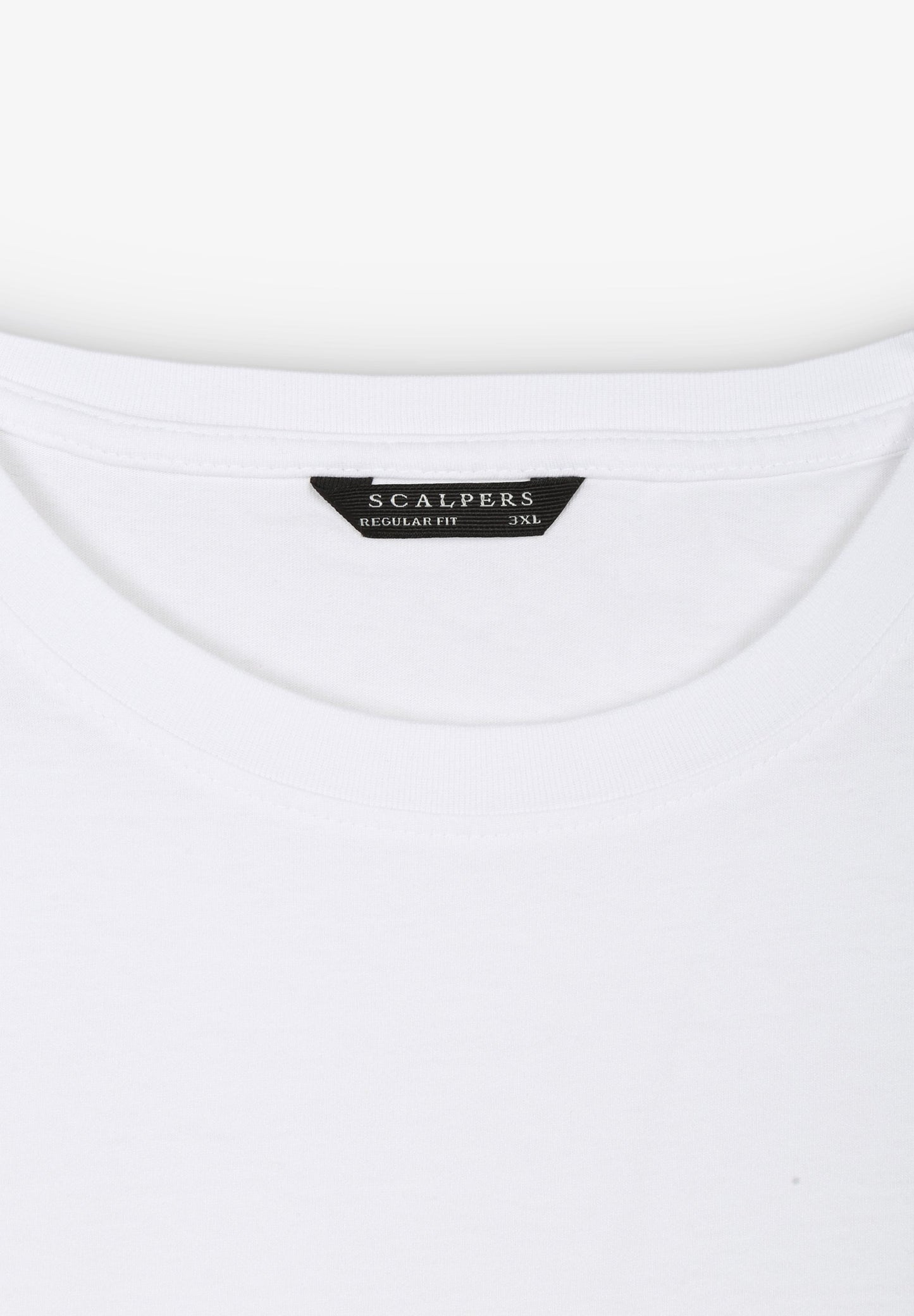 BASIC COTTON SKULL T-SHIRT