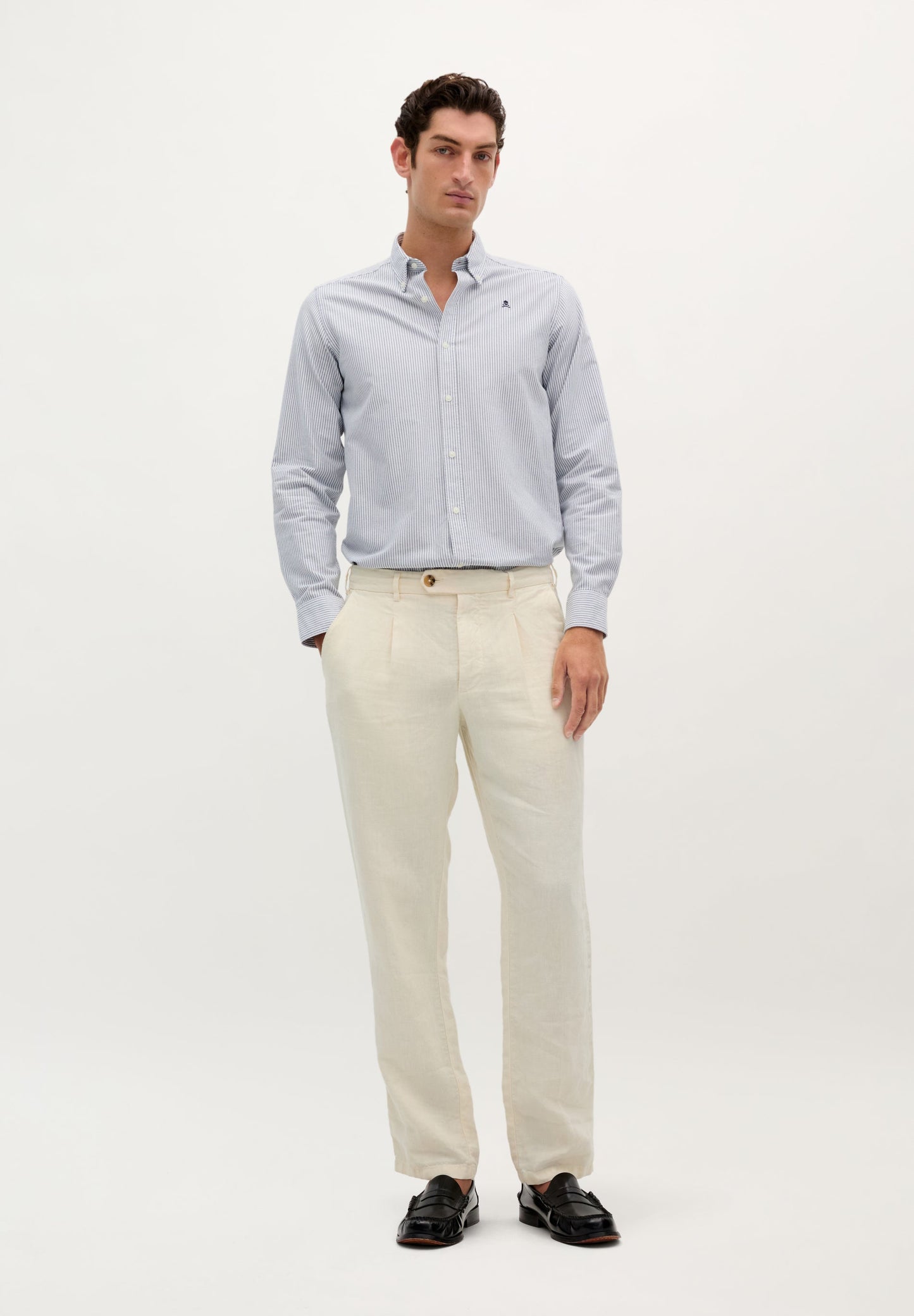 OXFORD SHIRT WITH BUTTON-DOWN COLLAR