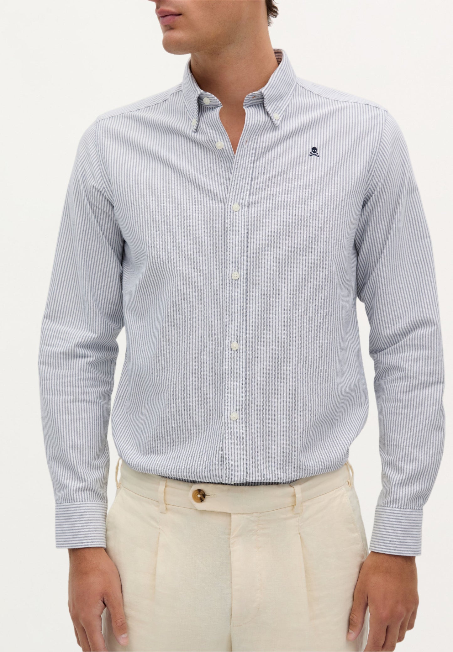 OXFORD SHIRT WITH BUTTON-DOWN COLLAR