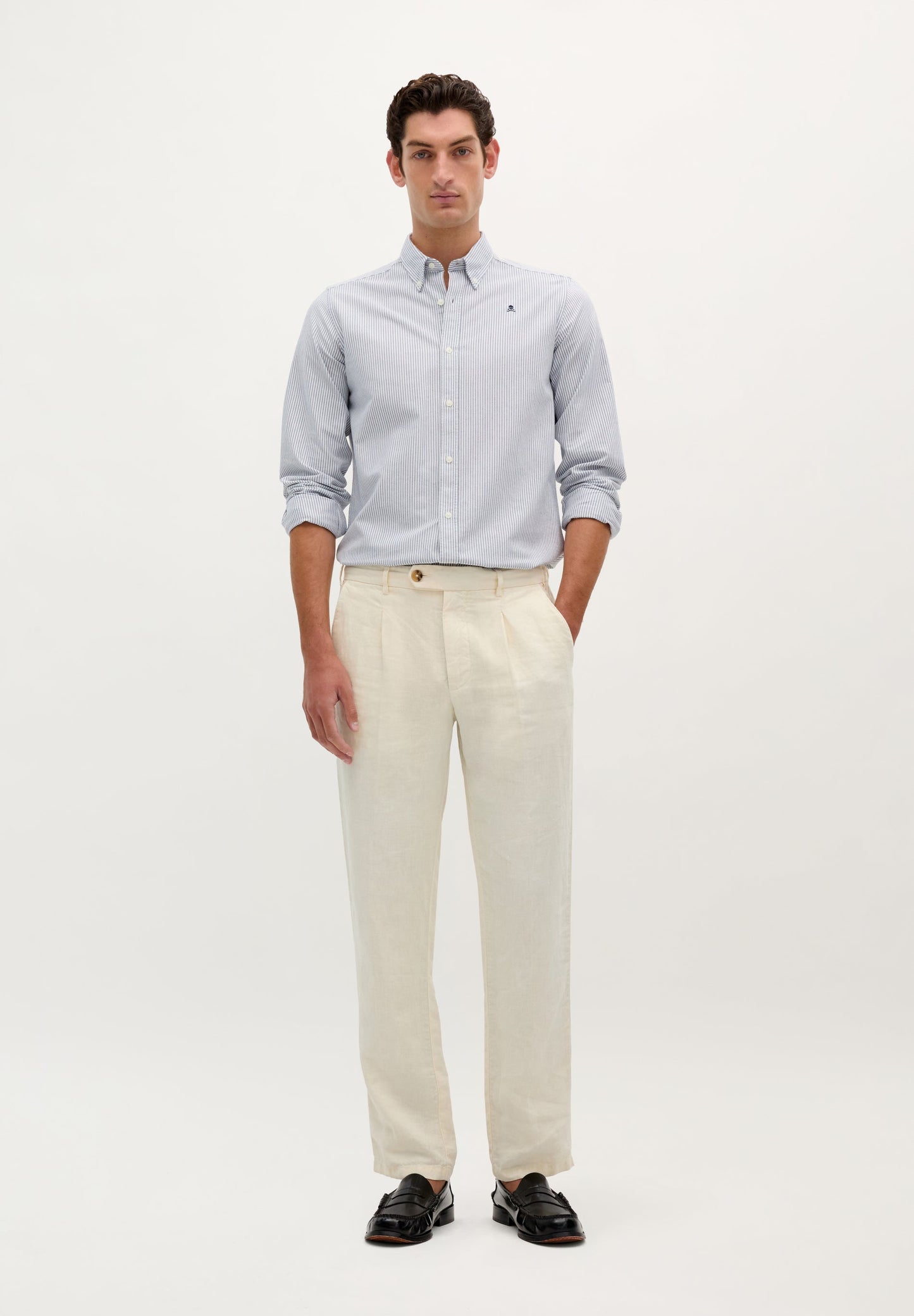 OXFORD SHIRT WITH BUTTON-DOWN COLLAR