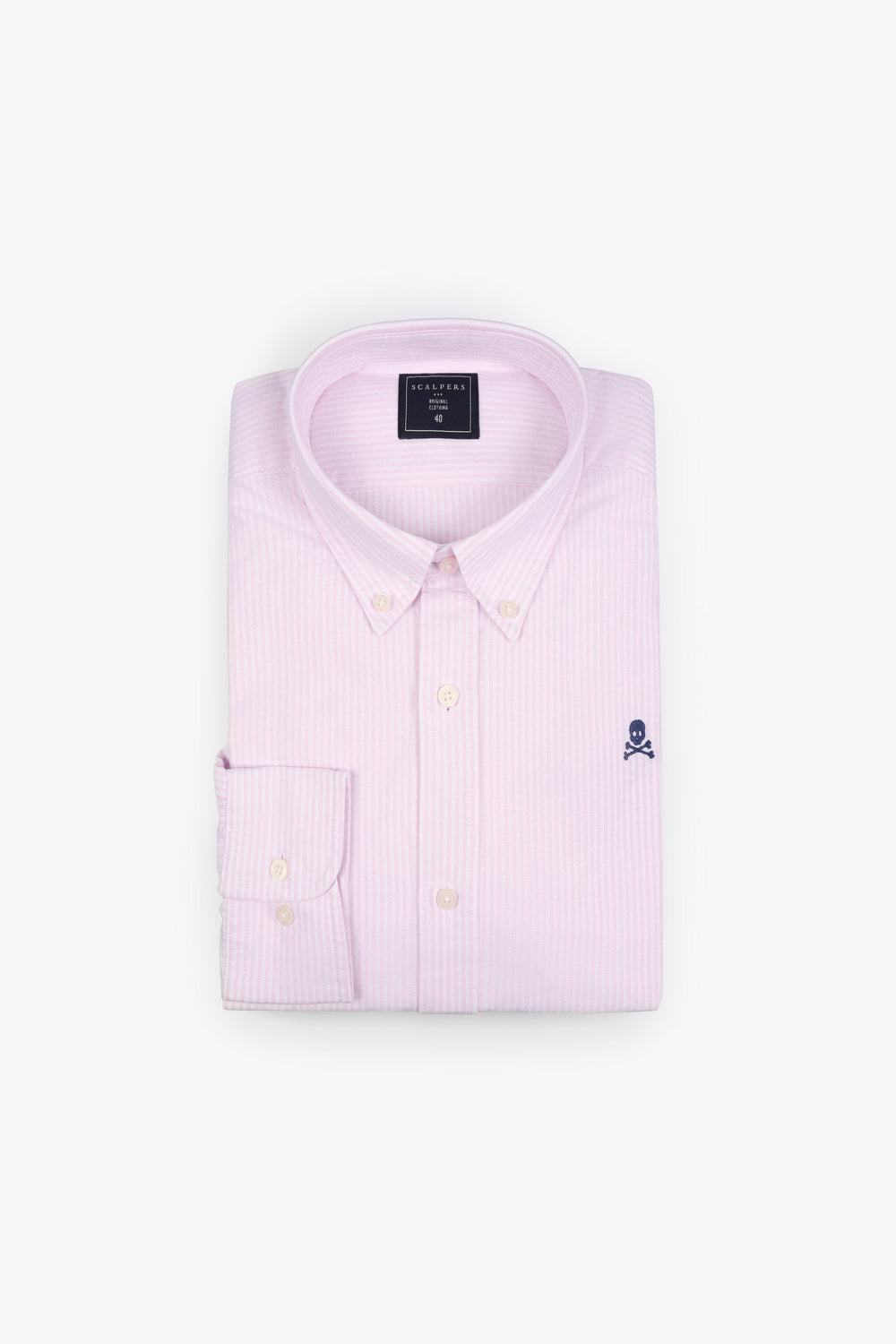 CAMISA OXFORD CALAVERA CONTRASTE - Scalpers