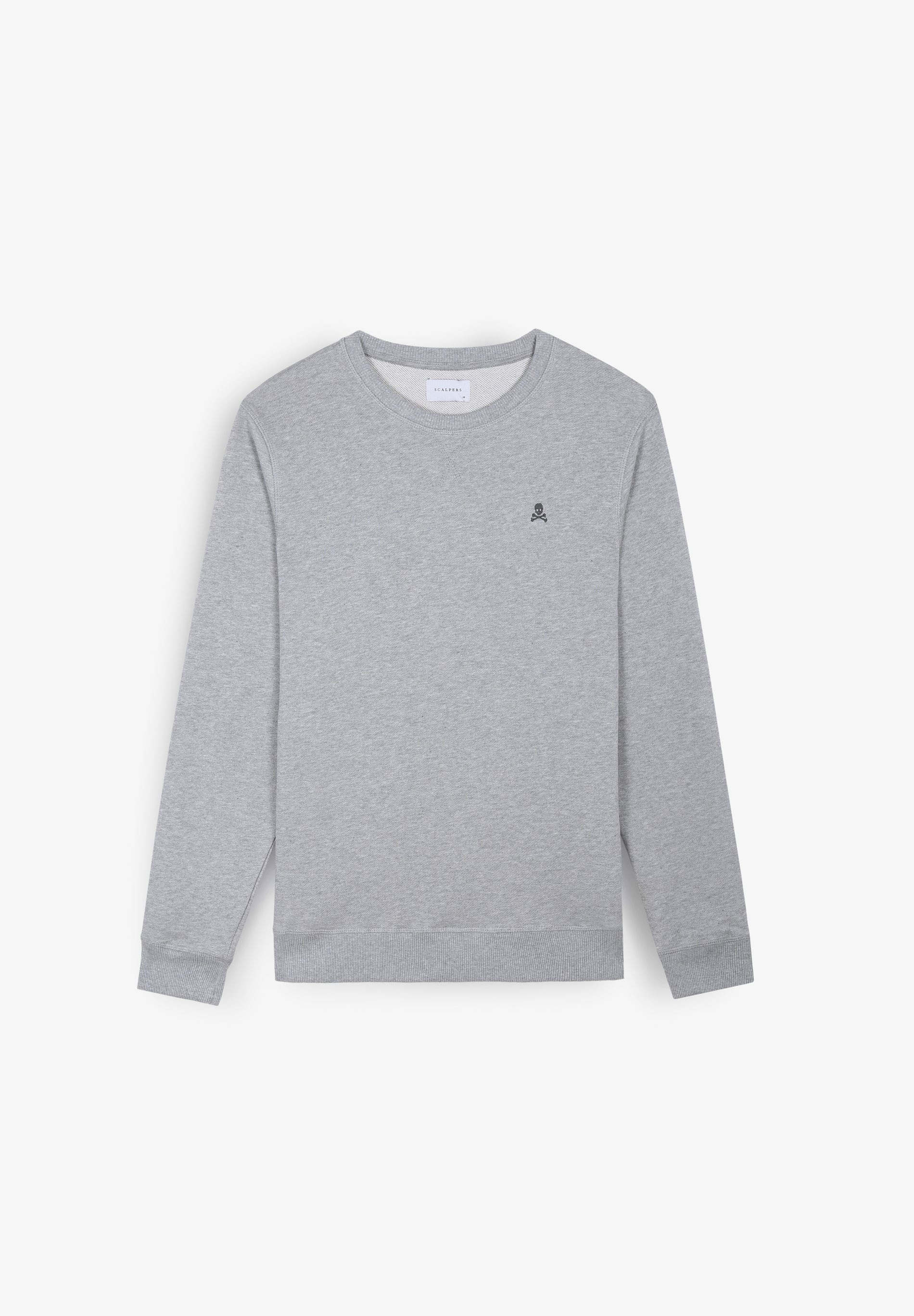 BASIC SWEATSHIRT WITH CONTRAST EMBROIDERY