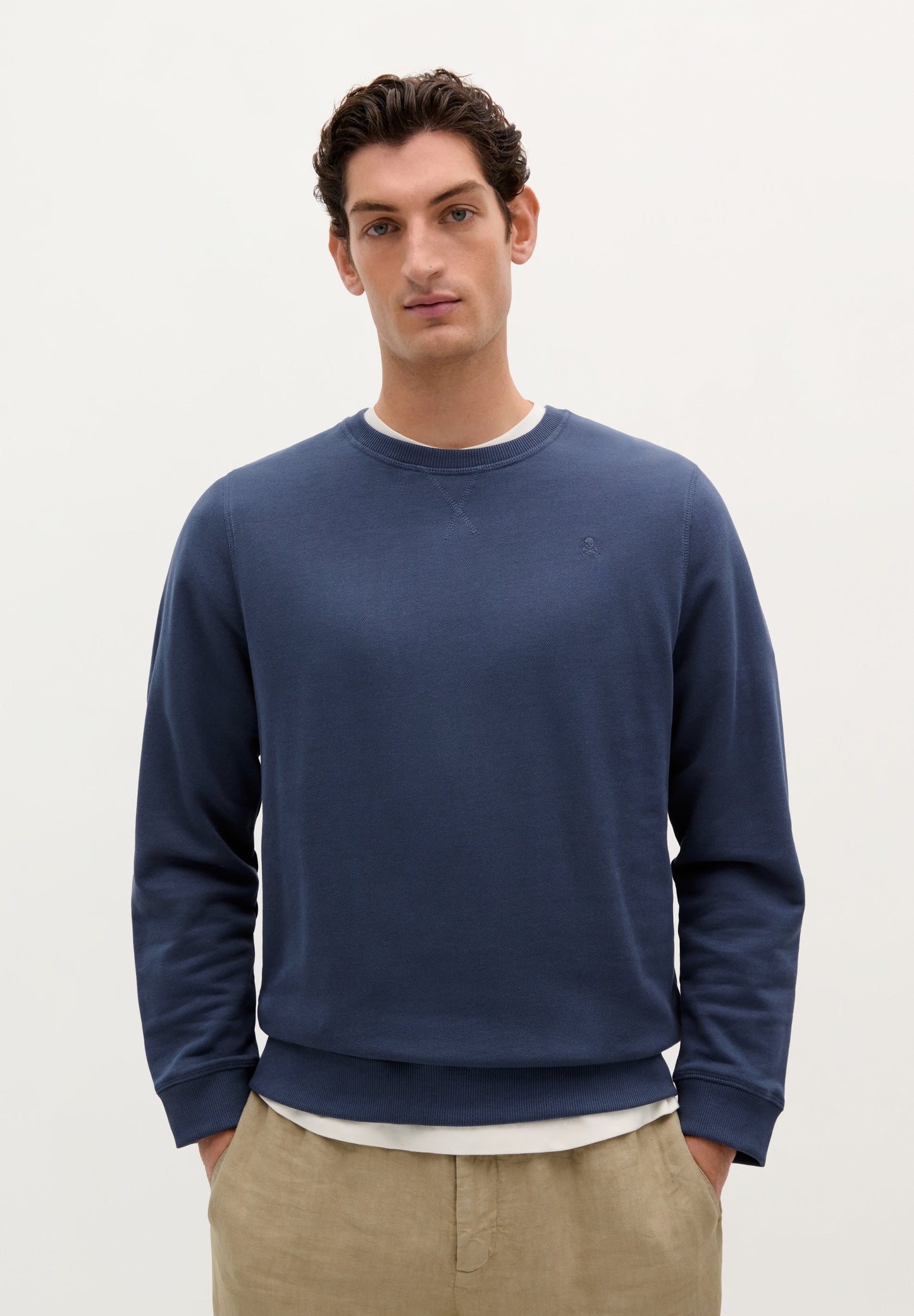 BASIC SKULL SWEATSHIRT